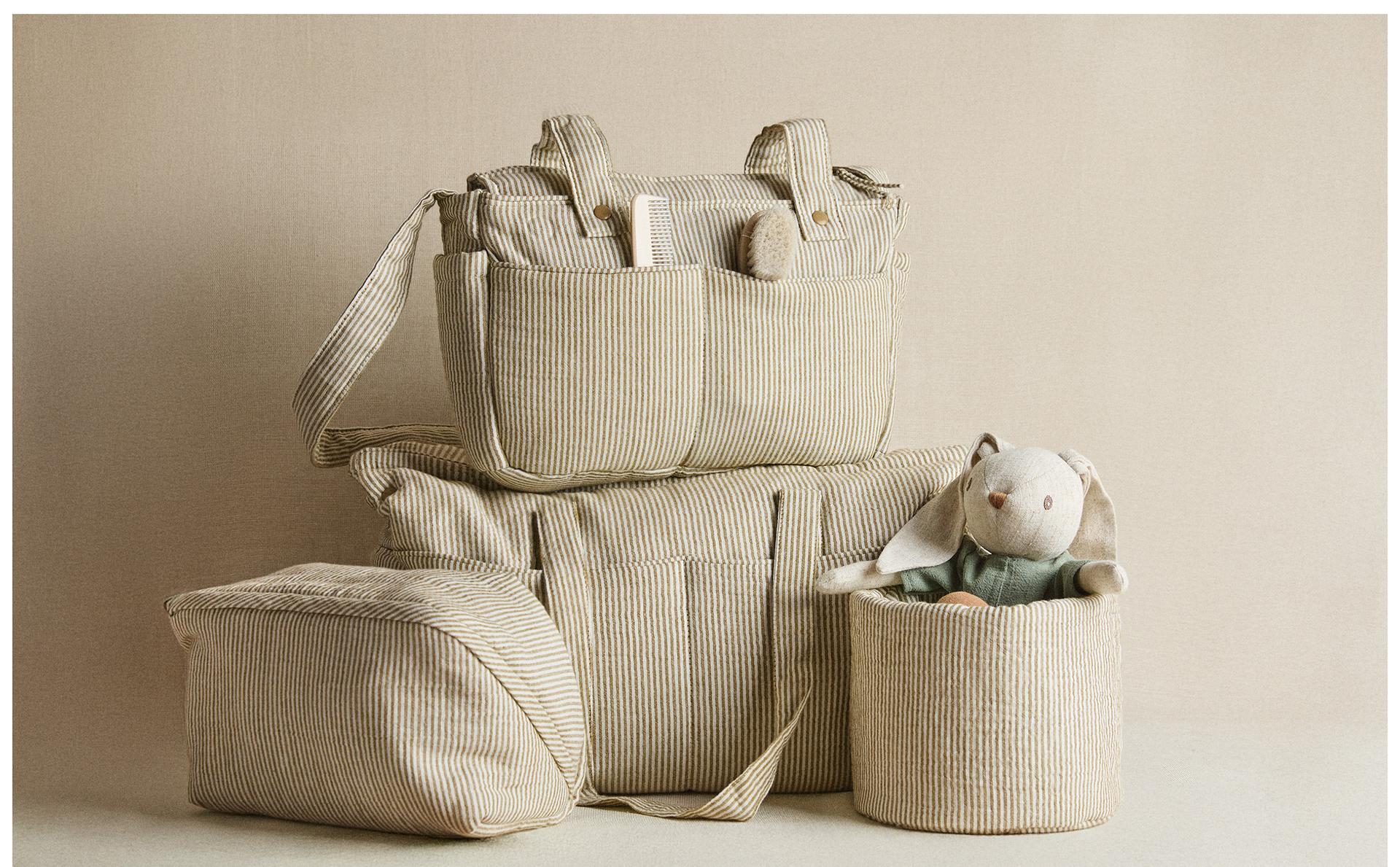 CONJUNTO DE MATERNIDADE GAZE LISTRADO