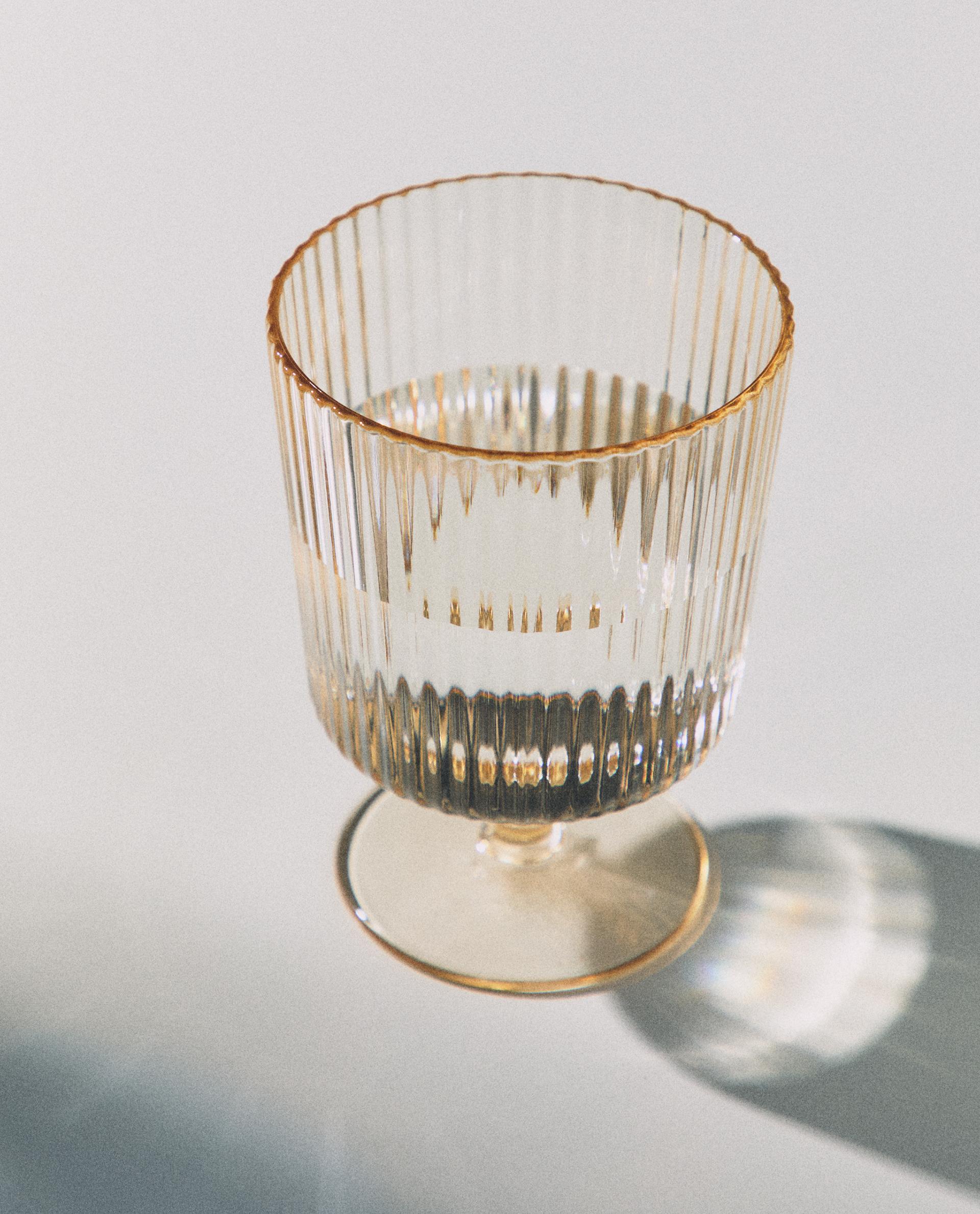 STRIPED MACRAMÉ WINE GLASS product thumbnail 10