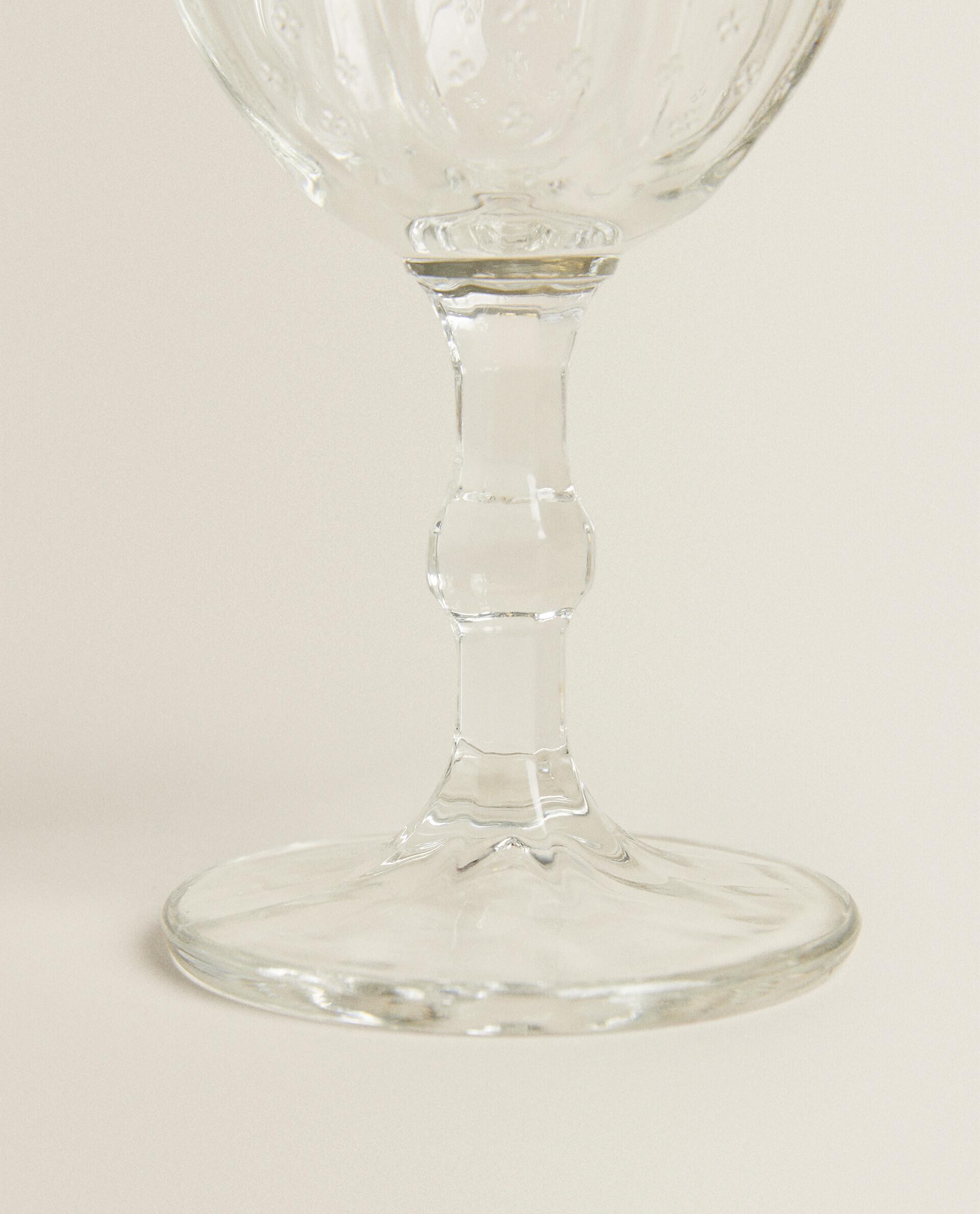 RAISED FLORAL DESIGN GLASS product thumbnail 12