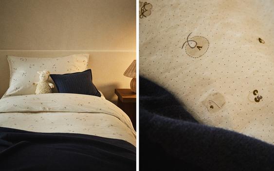 KIDS' PRINTED DUVET COVER