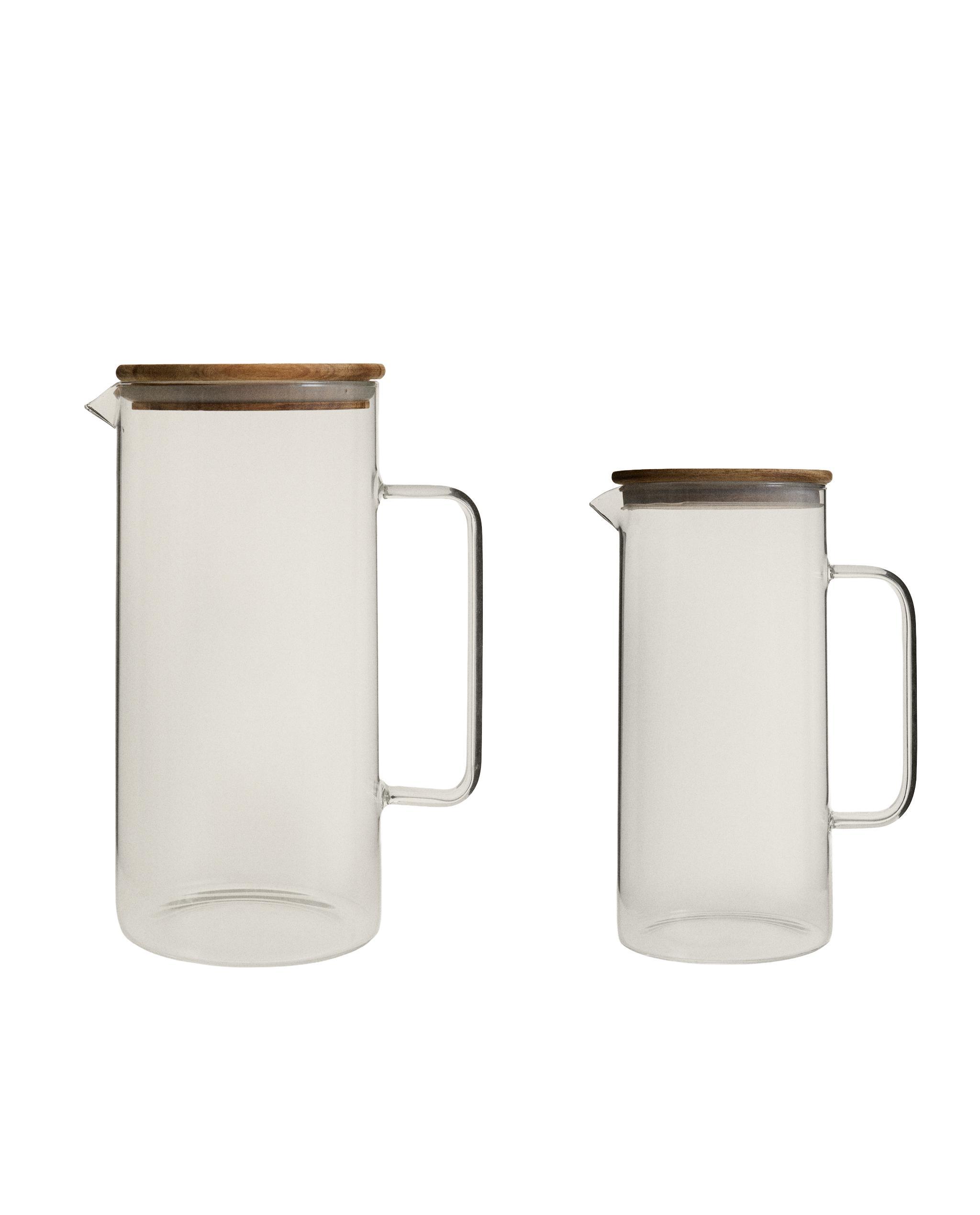 BOROSILICATE GLASS PITCHER WITH LID | Zara Home United States of