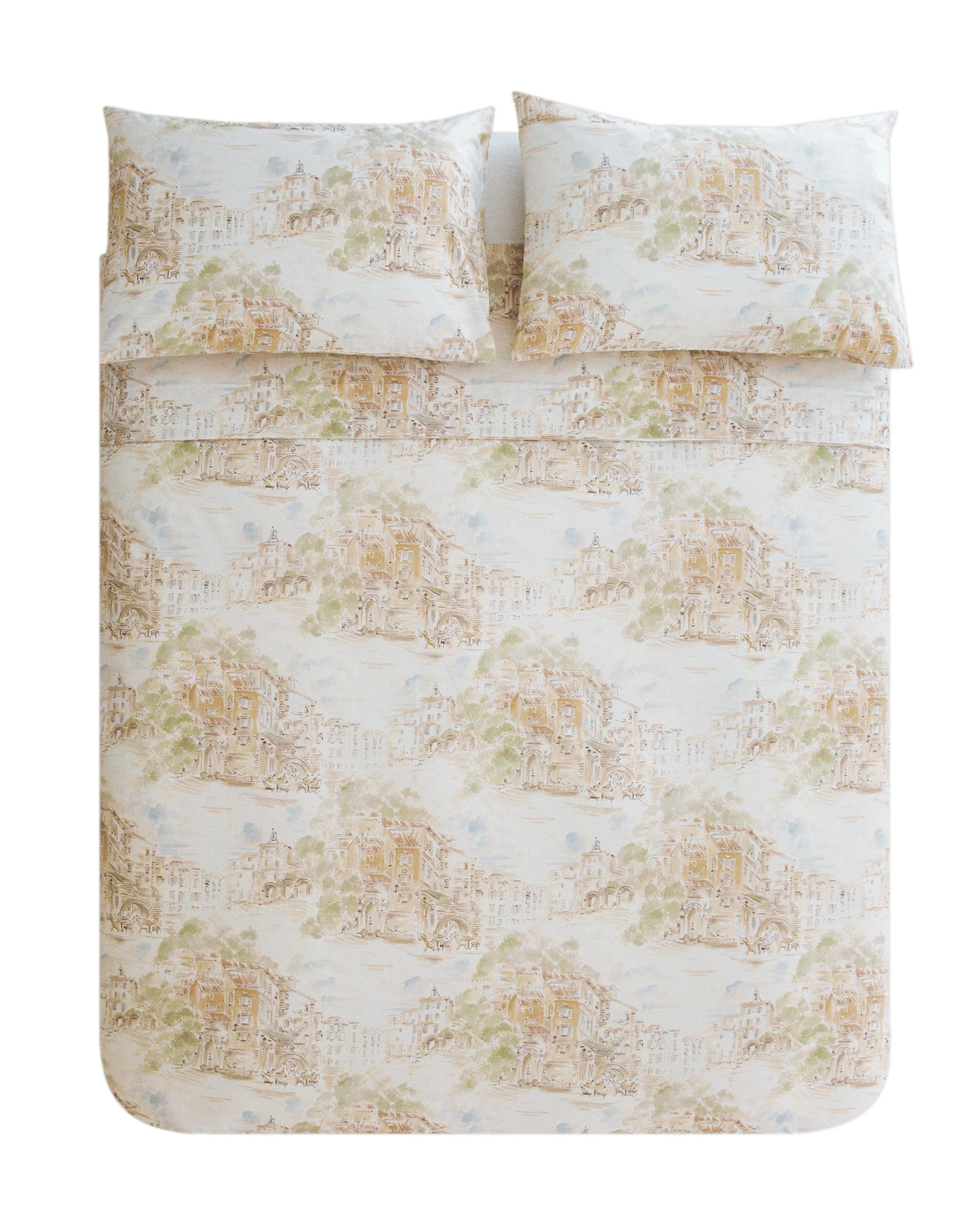 LANDSCAPE PRINT COTTON DUVET COVER product thumbnail 6
