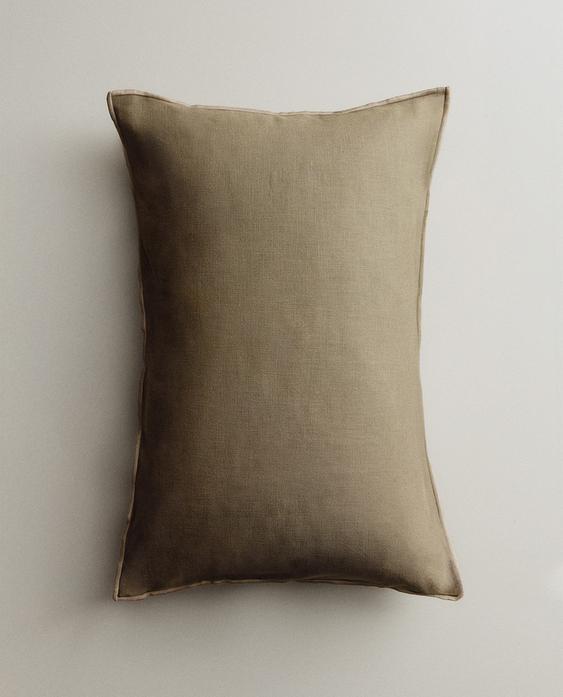 HOUSSE DE COUSSIN OVERLOCK