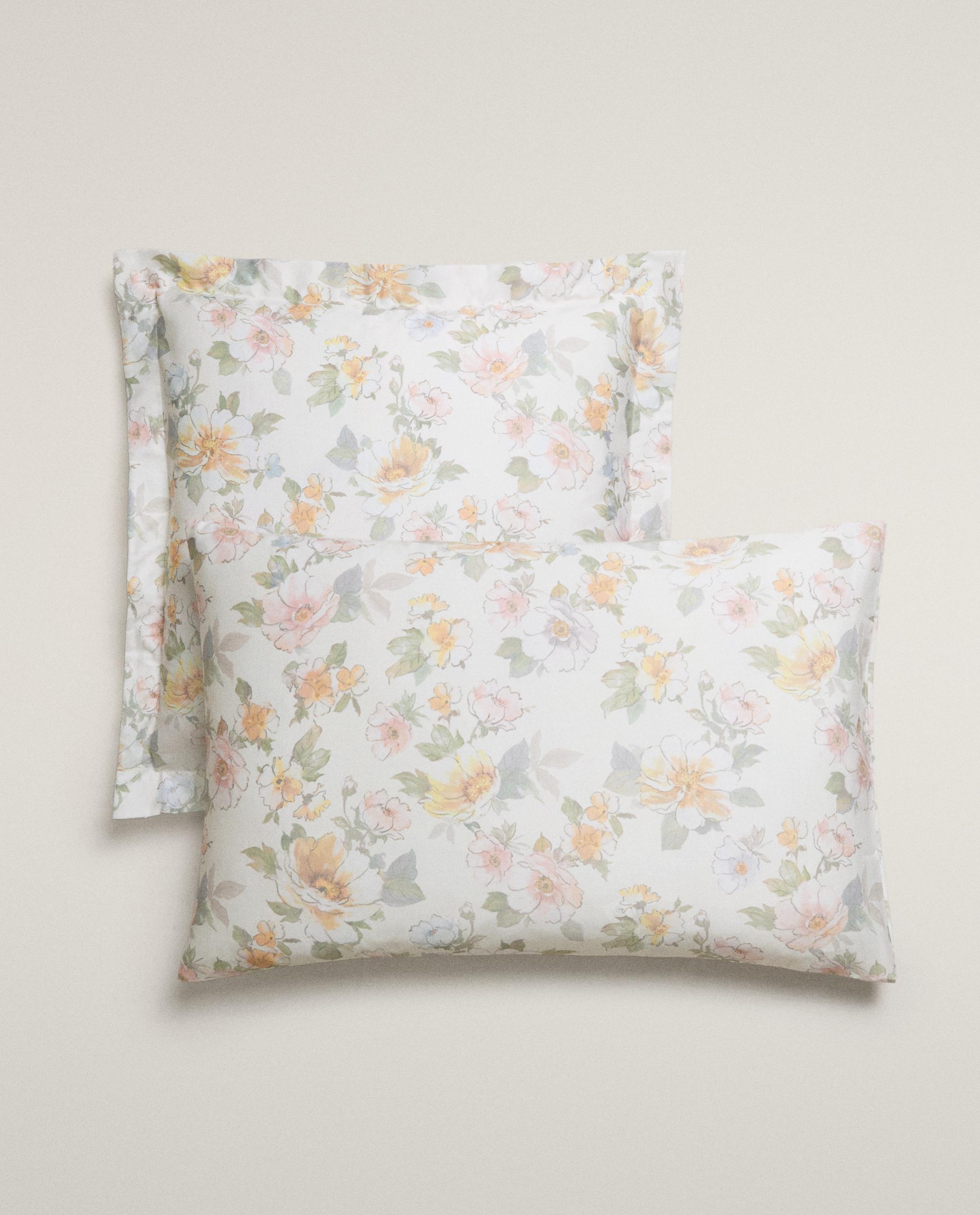 FLORAL SATEEN PILLOWCASE product thumbnail 8