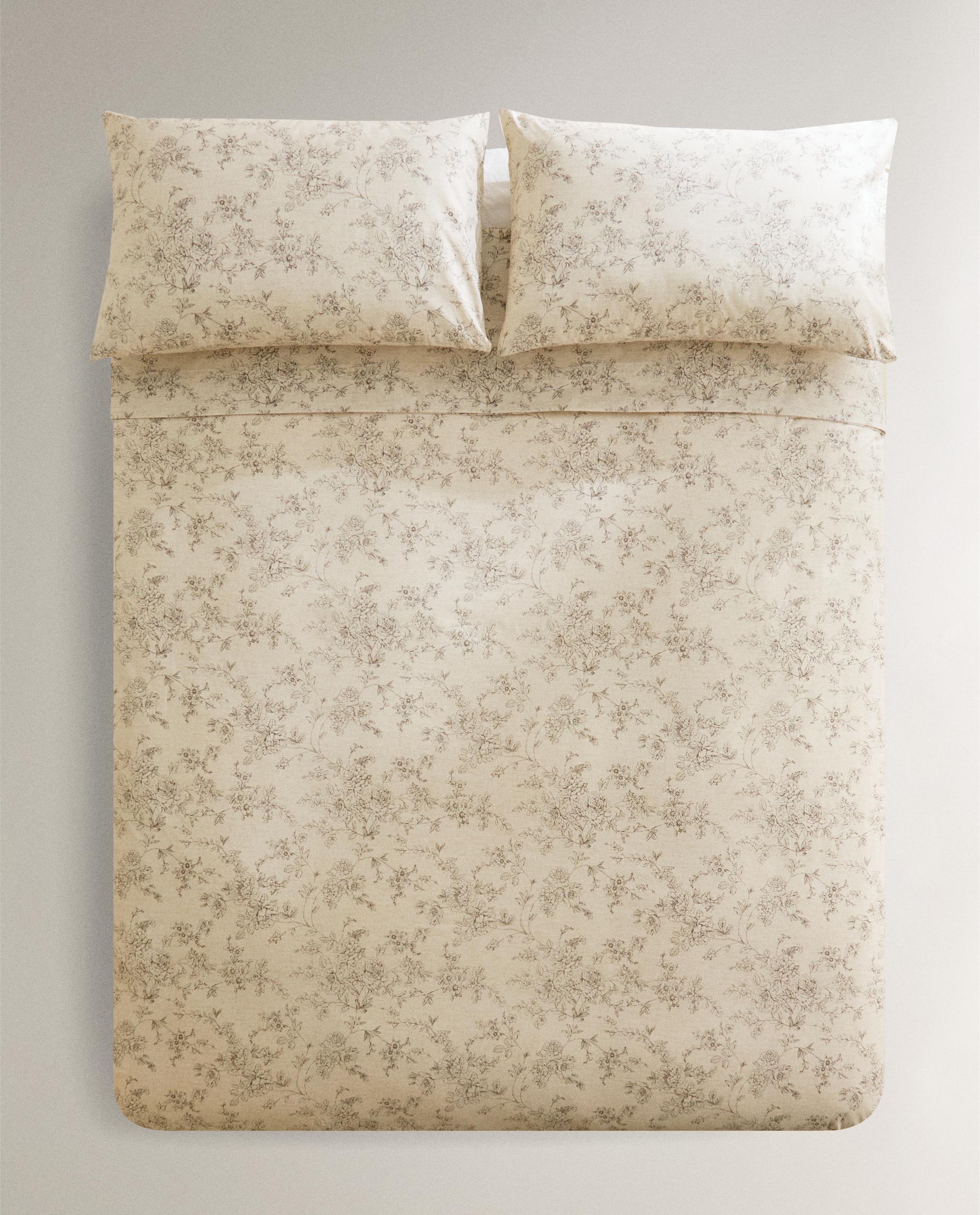 フローラルプリント デュベカバー | Zara Home 日本/Japan