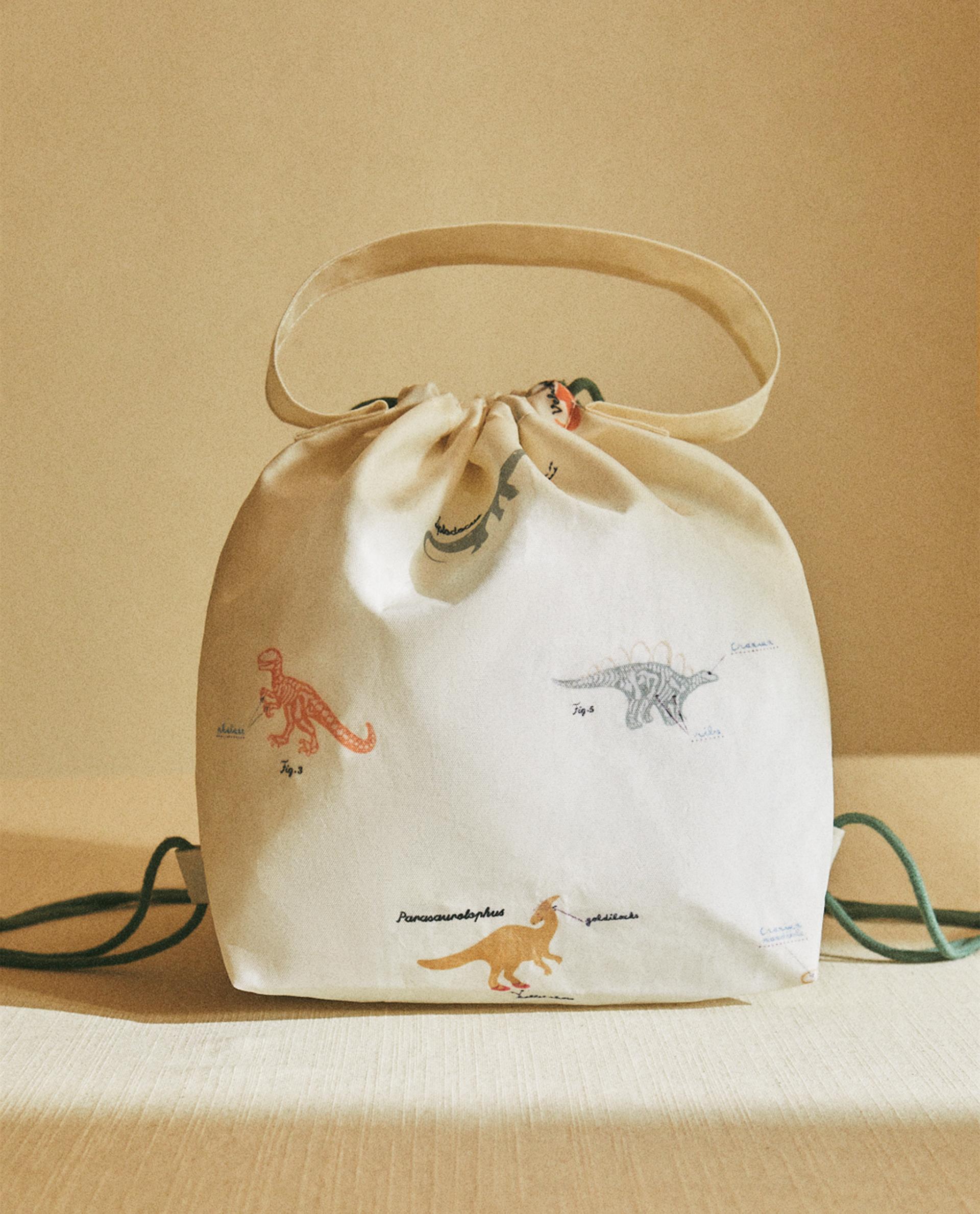 BOLSA INFANTIL DINOSAURIOS Zara Home Espana