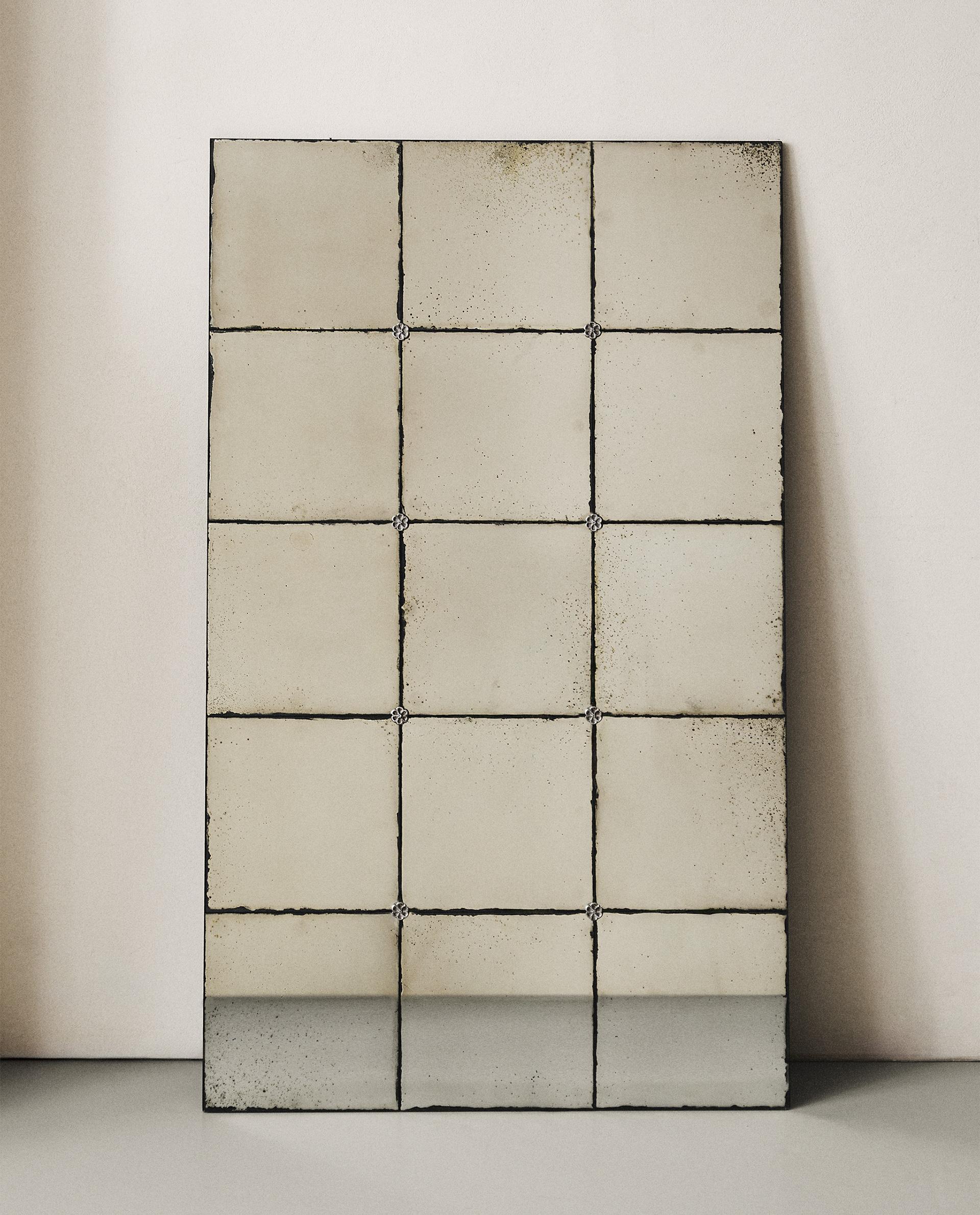 MIROIR SUR PIED EFFET VIEILLI | Zara Home France