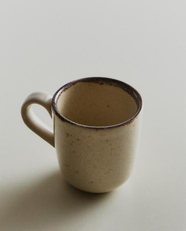 STONEWARE COFFEE CUP