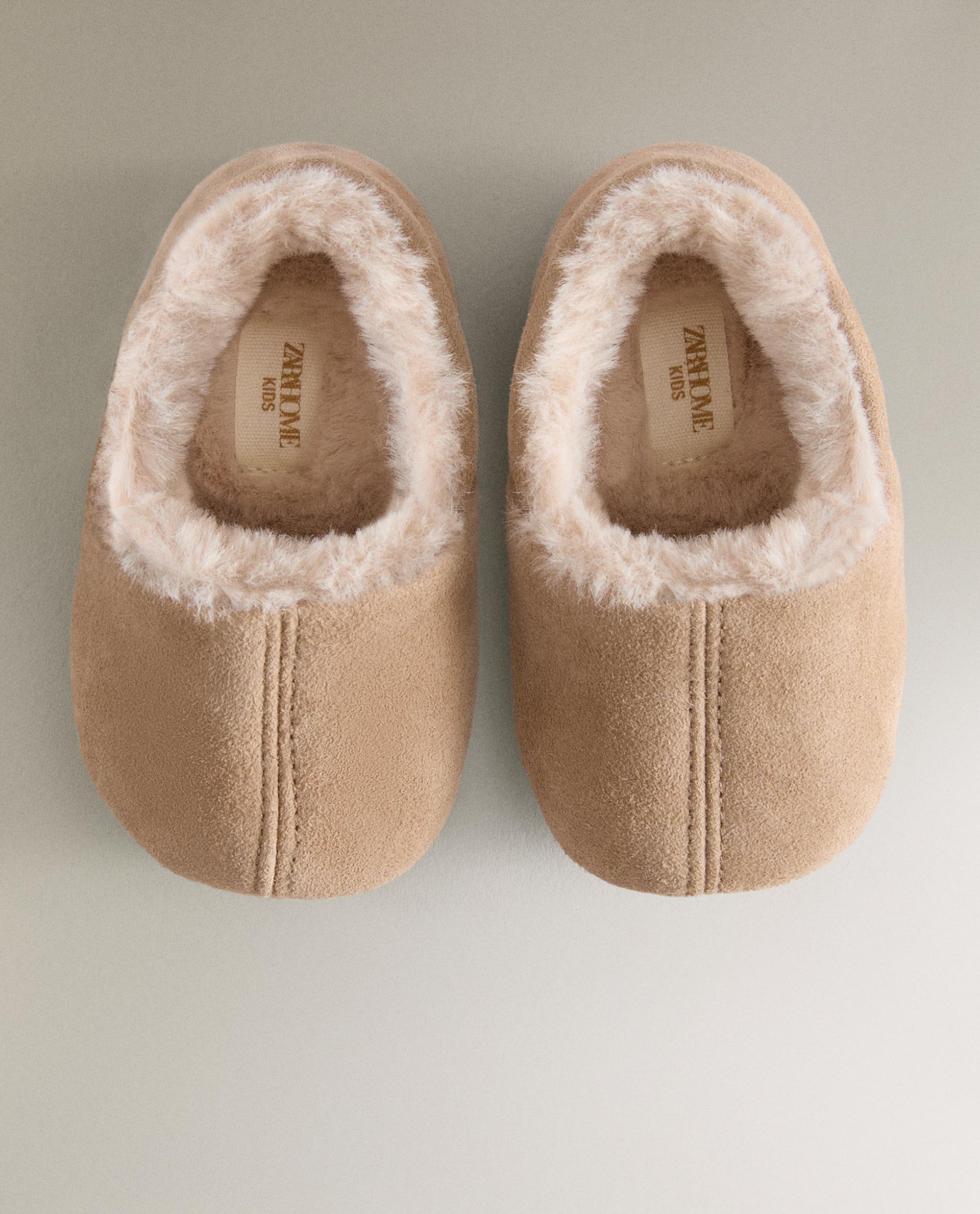 WARM LEATHER BOOTIES Zara Home Κύπρος / Cyprus