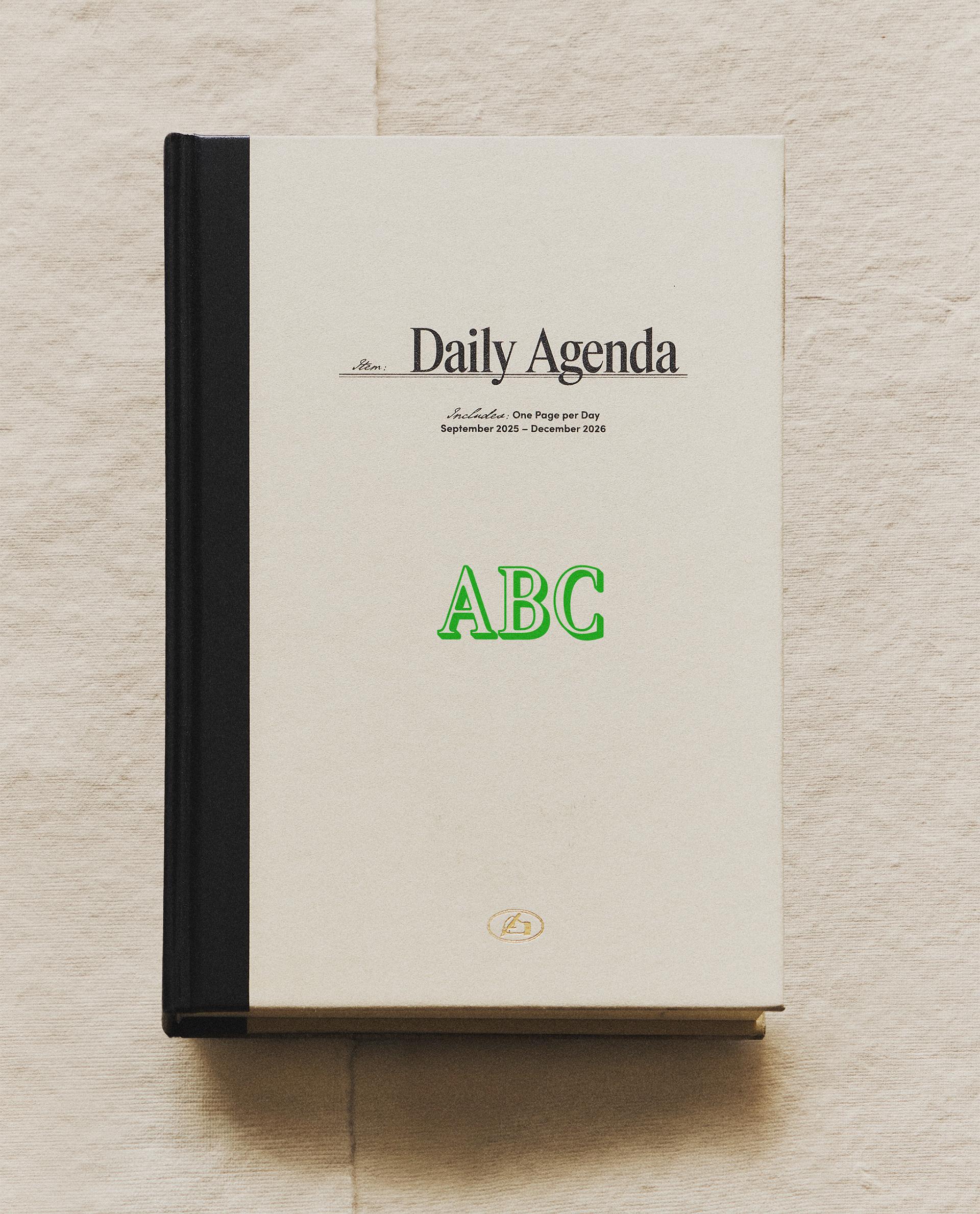 STATIONERY DAILY VIEW DIARY
