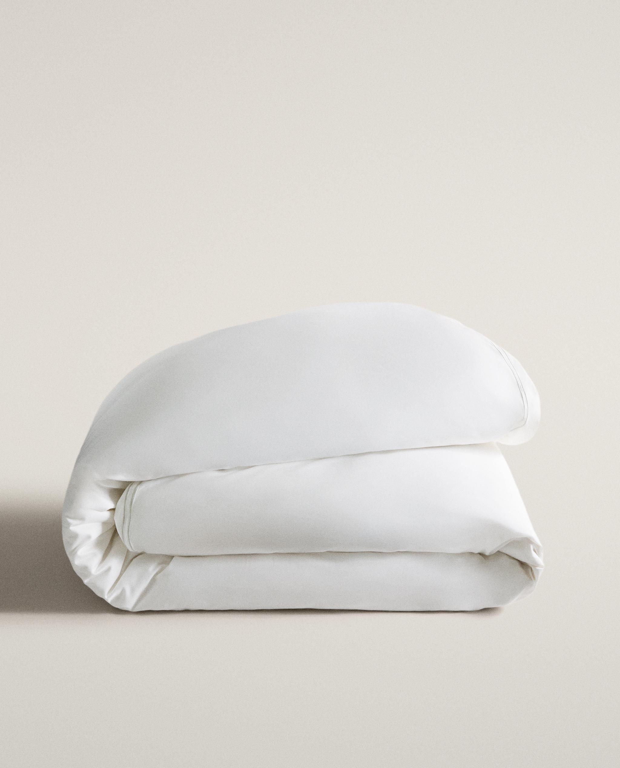 DUVET COVER WITH TWO EMBROIDERED DETAILS product thumbnail 11