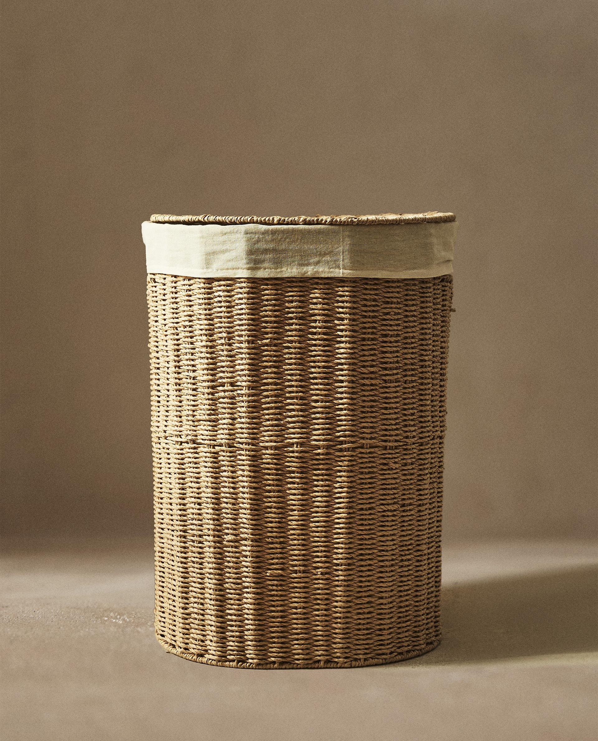 FABRIC-LINED LAUNDRY BASKET product thumbnail 6