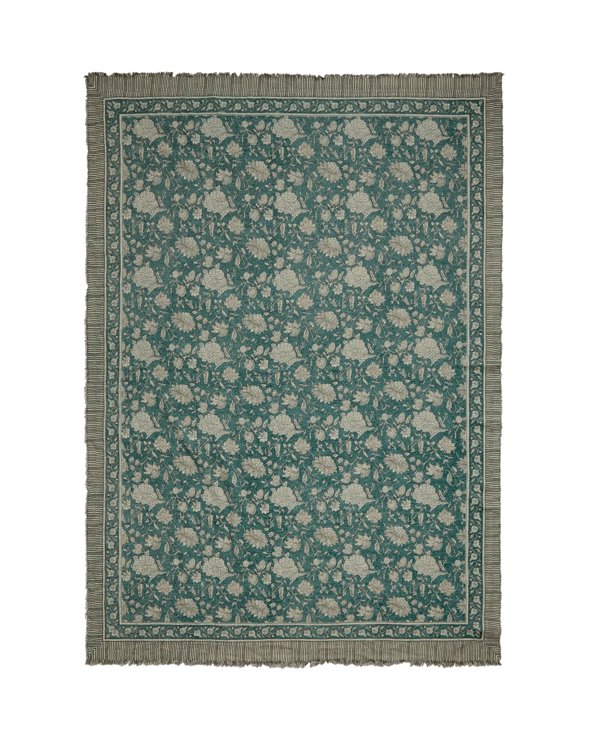 FLORAL COTTON THROW product thumbnail 6