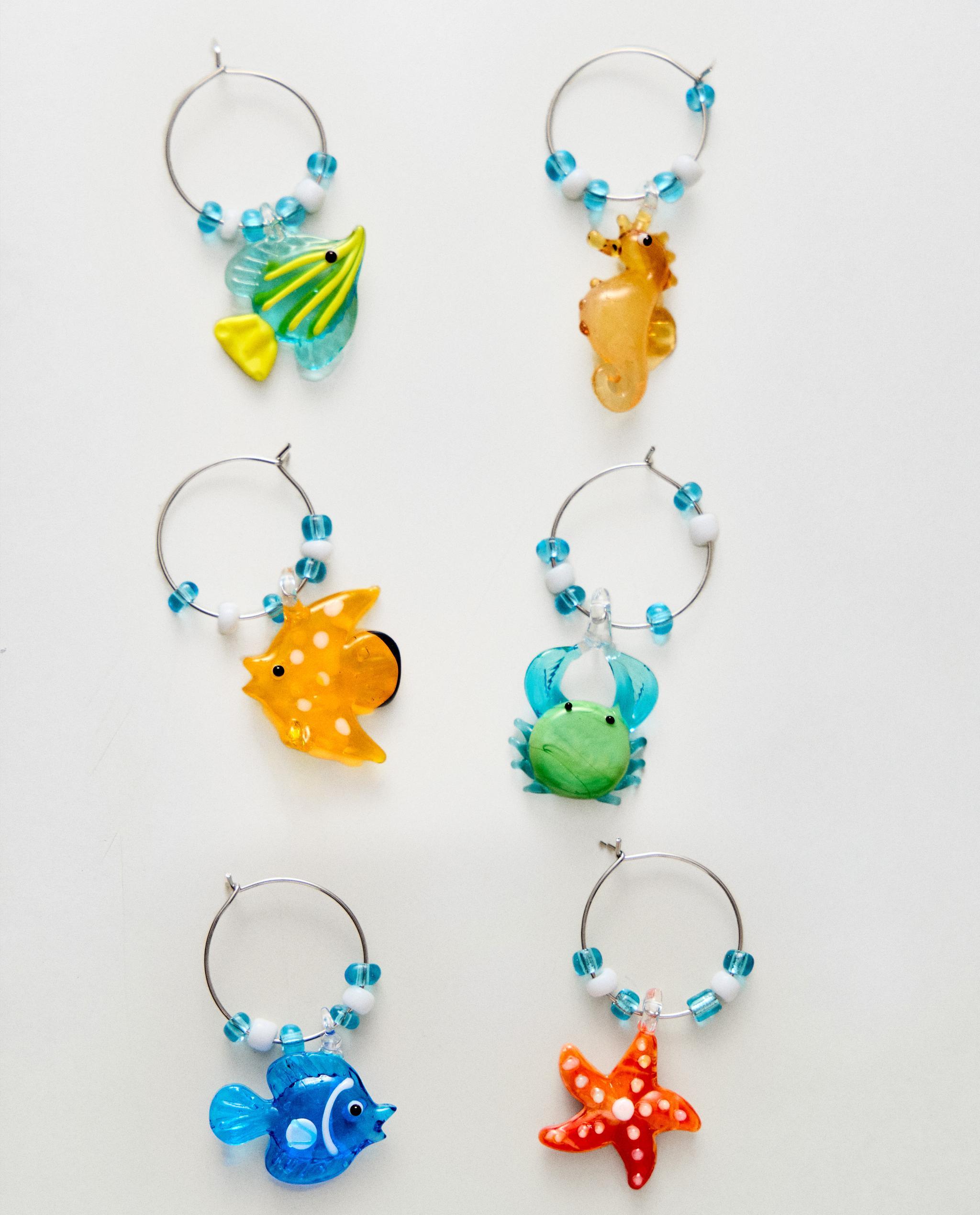 GLASS CHARMS FOR GLASSES (PACK OF 6) product thumbnail 9
