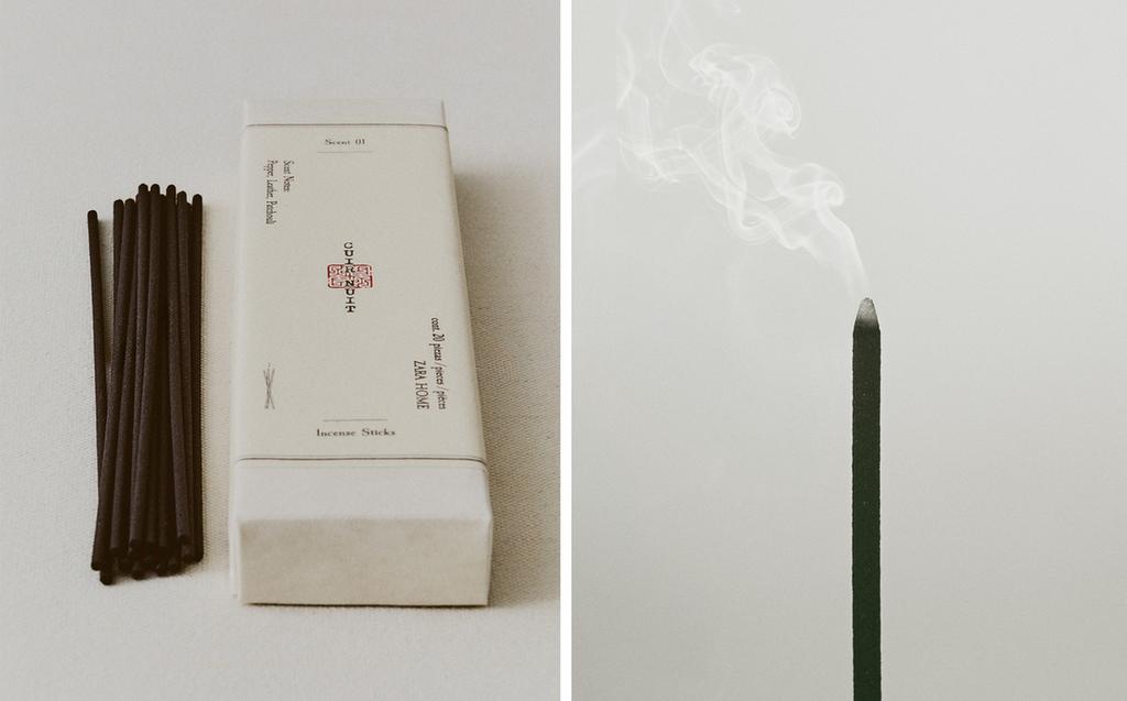 BASTONCINI INCENSO PROFUMATI CUIR NUIT (CONFEZIONE DA 20)