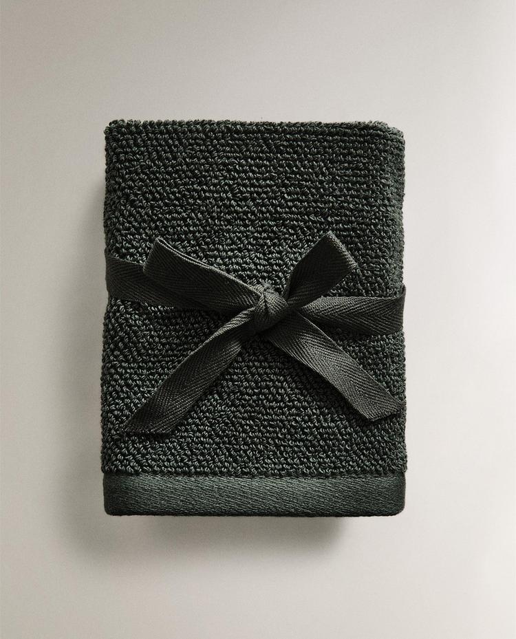 طقم مناشف يد قطنية بغرزة الأرز (طقم من 3 قطع) طقم مناشف يد قطنية بغرزة الأرز (طقم من 3 قطع)