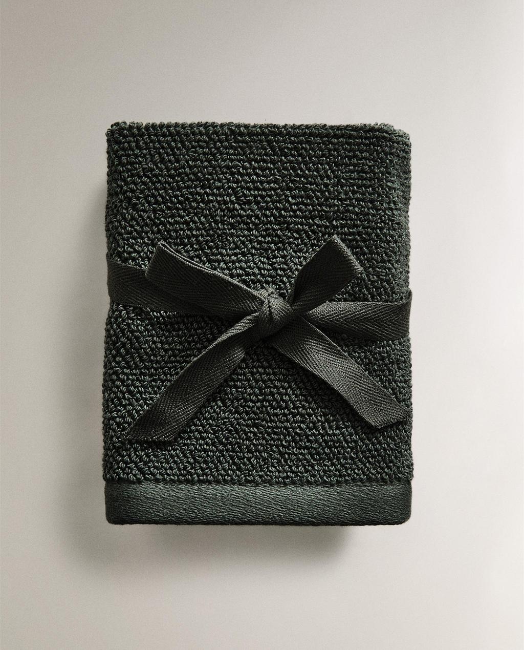 PACK OF RICE STITCH COTTON HAND TOWELS (PACK OF 3)