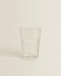 RAISED FLORAL DESIGN GLASS TUMBLER product thumbnail 9