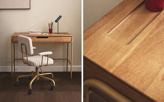 KIDS' WOODEN DESK KIDS' WOODEN DESK