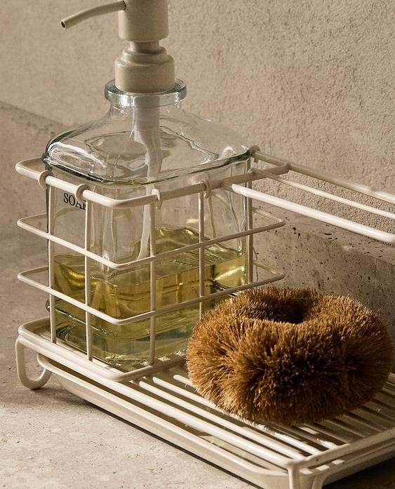 Set 2 Dispenser Per Sapone In Vetro Da 475 Ml – Con Imbuto In Silicone, Spazzola Pulizia E Adesivi, Erogatori Ricaricabili - 5