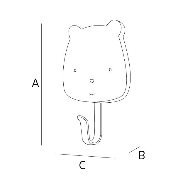 KIDS' BEAR HOOK product thumbnail 6