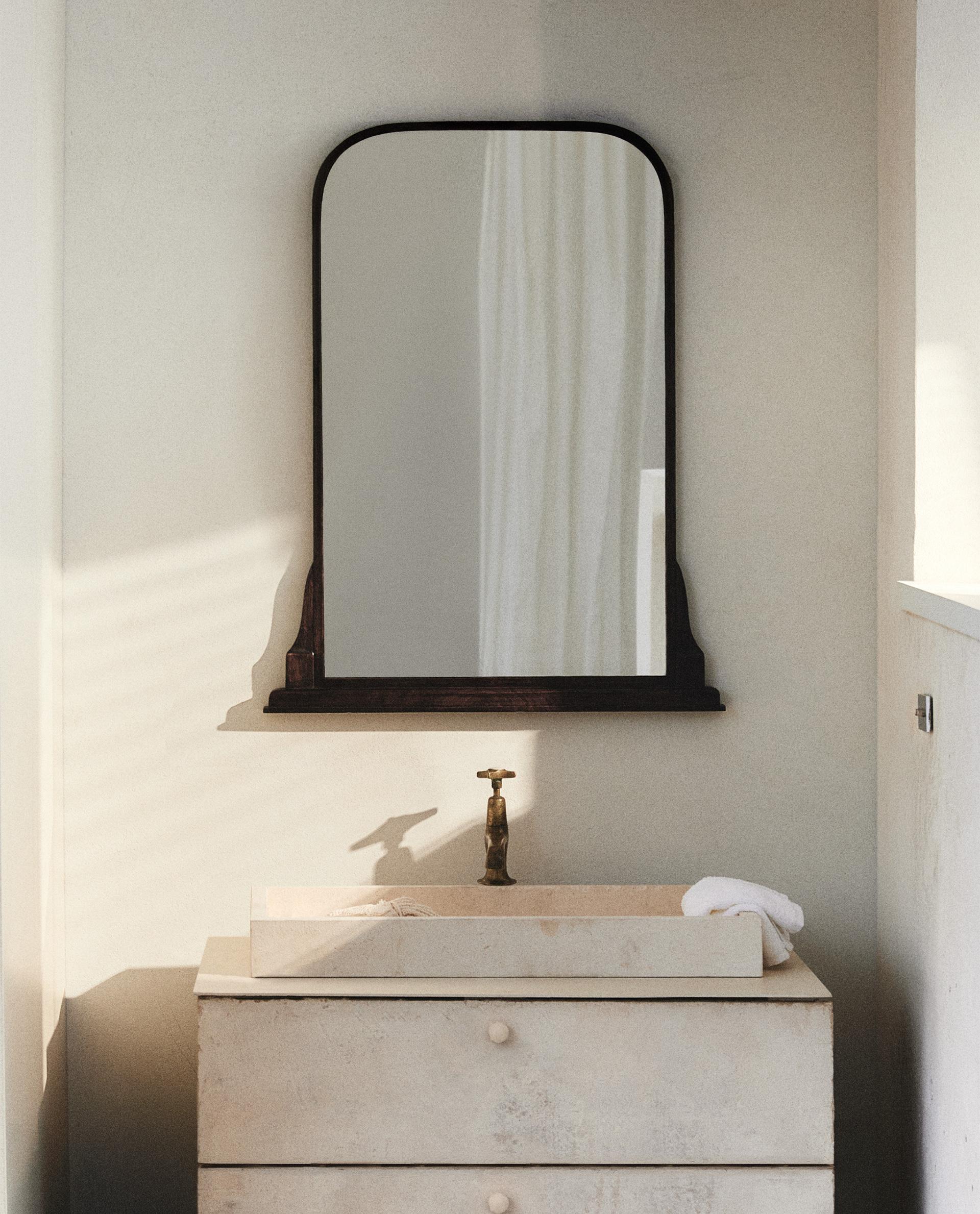 MIRROR WITH WOODEN FRAME | Zara Home United Kingdom