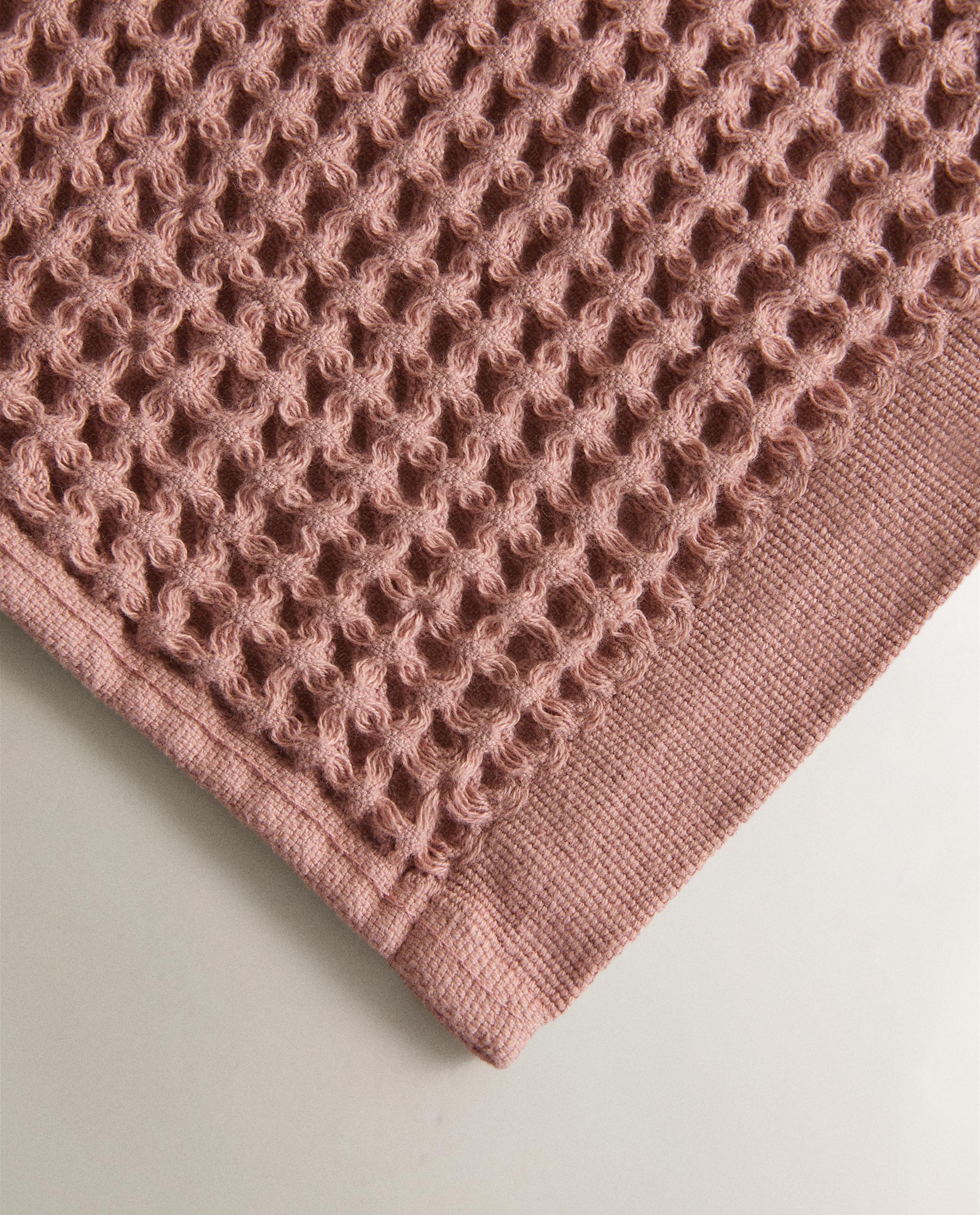 WAFFLE-KNIT COTTON HAND TOWEL (PACK OF 3) product thumbnail 13