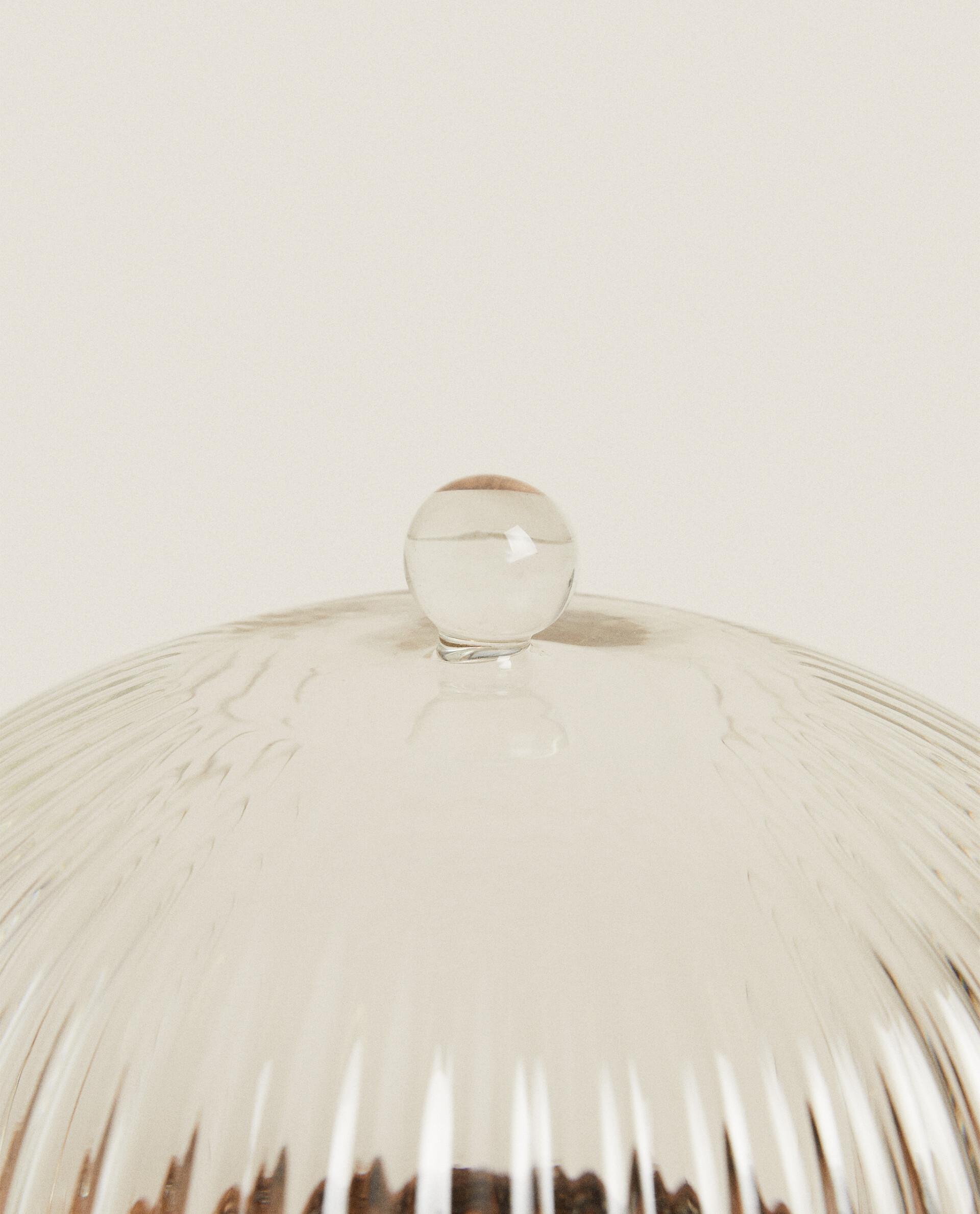 BOROSILICATE WOODEN CAKE DISH product thumbnail 6