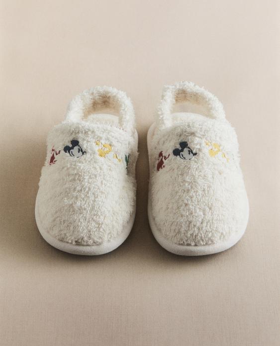 KIDS' MICKEY & MINNIE ©DISNEY TERRY BATH SLIPPERS