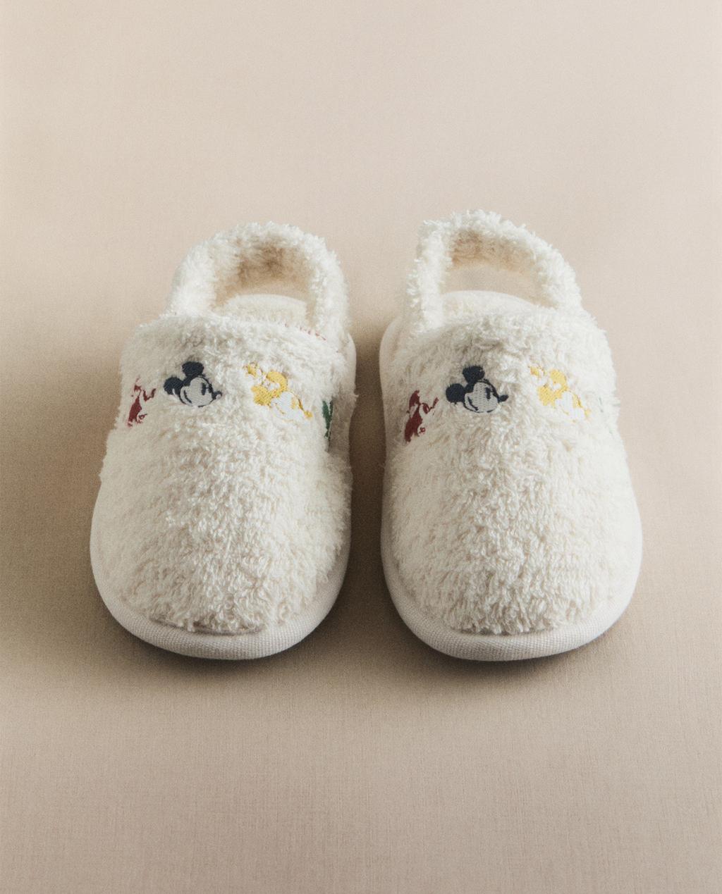 KIDS' MICKEY & MINNIE ©DISNEY TERRY BATH SLIPPERS