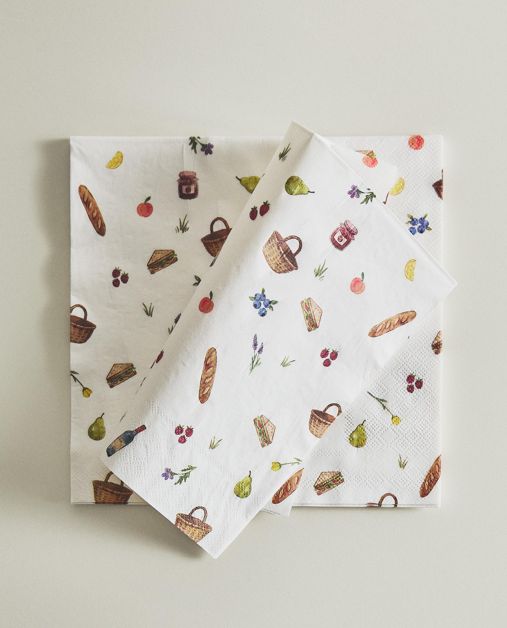 PACK OF PICNIC PAPER NAPKINS (PACK OF 20) product thumbnail 7