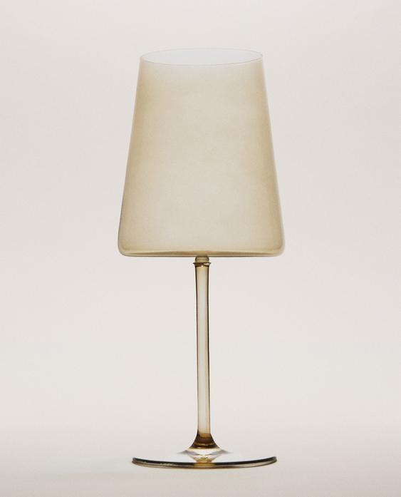 CONICAL CRYSTALLINE WINE GLASS CONICAL CRYSTALLINE WINE GLASS