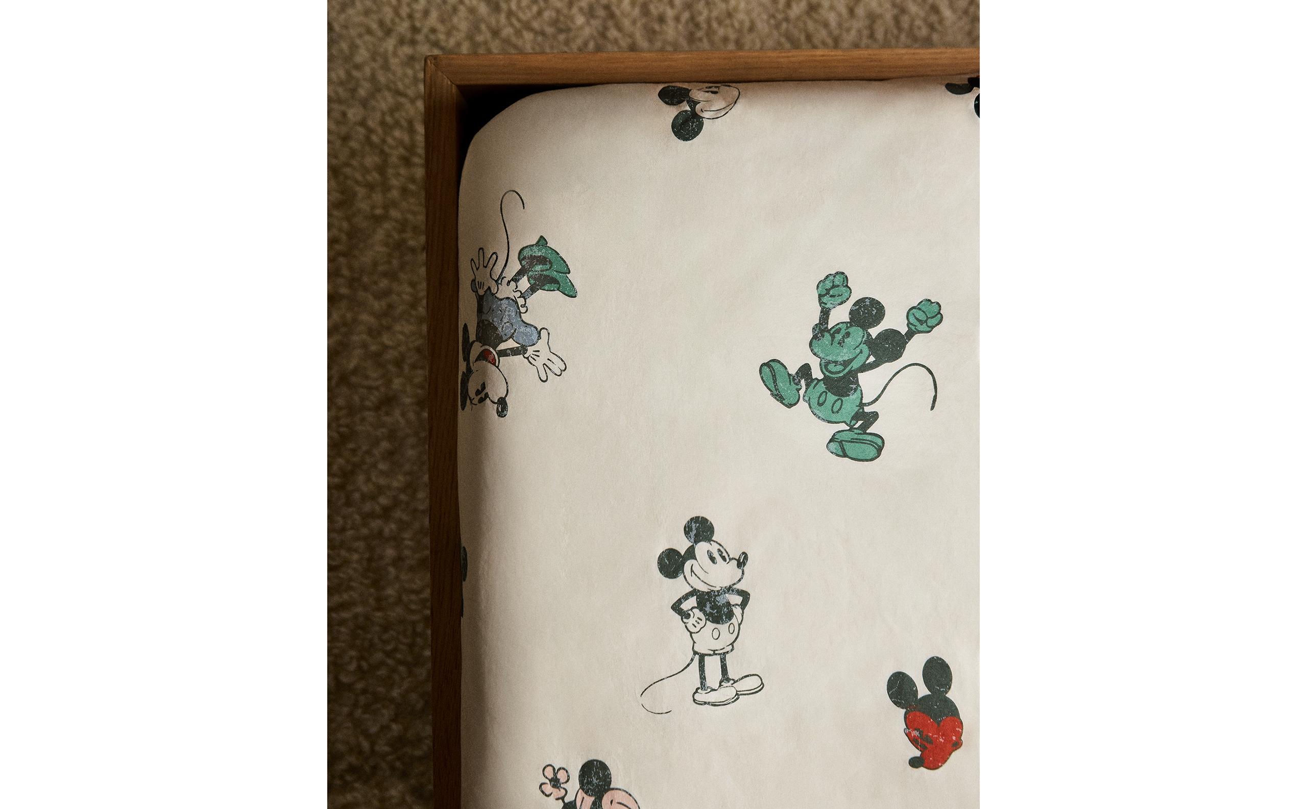 キッズ ミッキー & ミニー ©DISNEY ボックスシーツ | Zara Home 日本/Japan