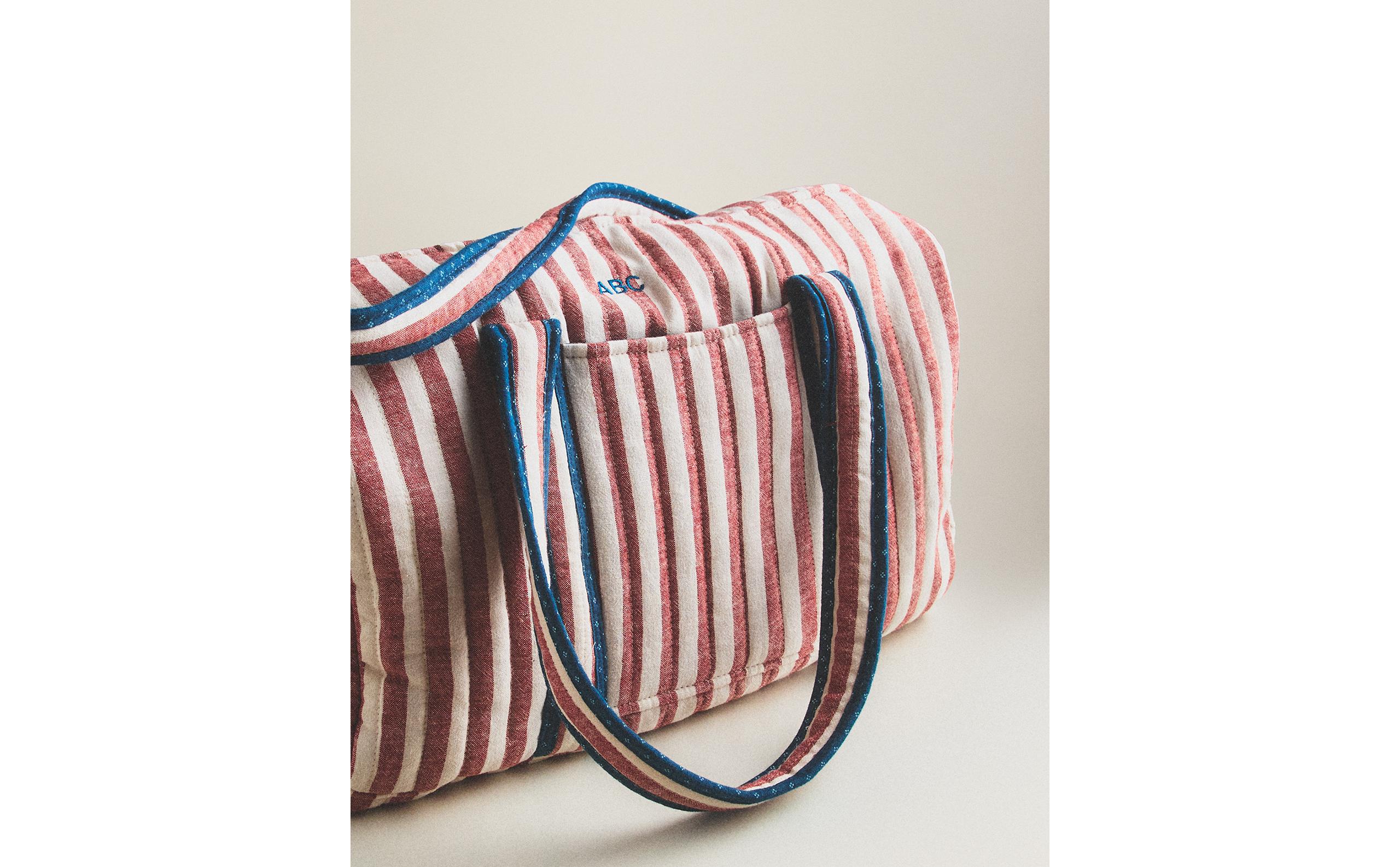 STRIPED MATERNITY BAG product thumbnail 13