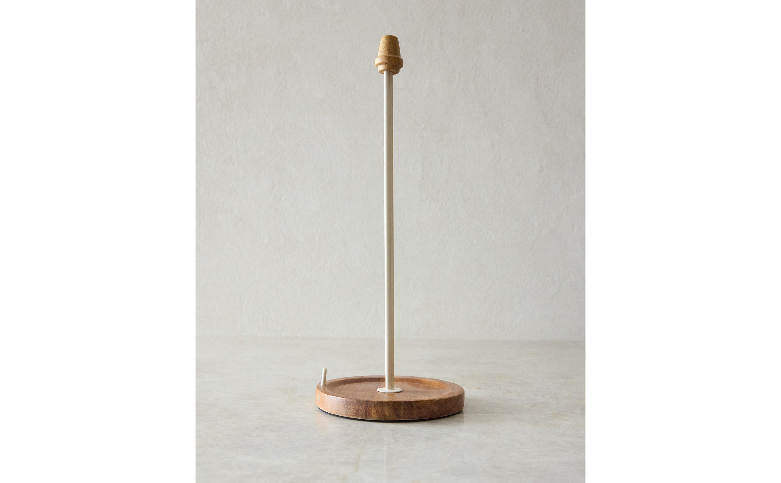 IRON AND WOOD KITCHEN ROLL HOLDER product thumbnail 6