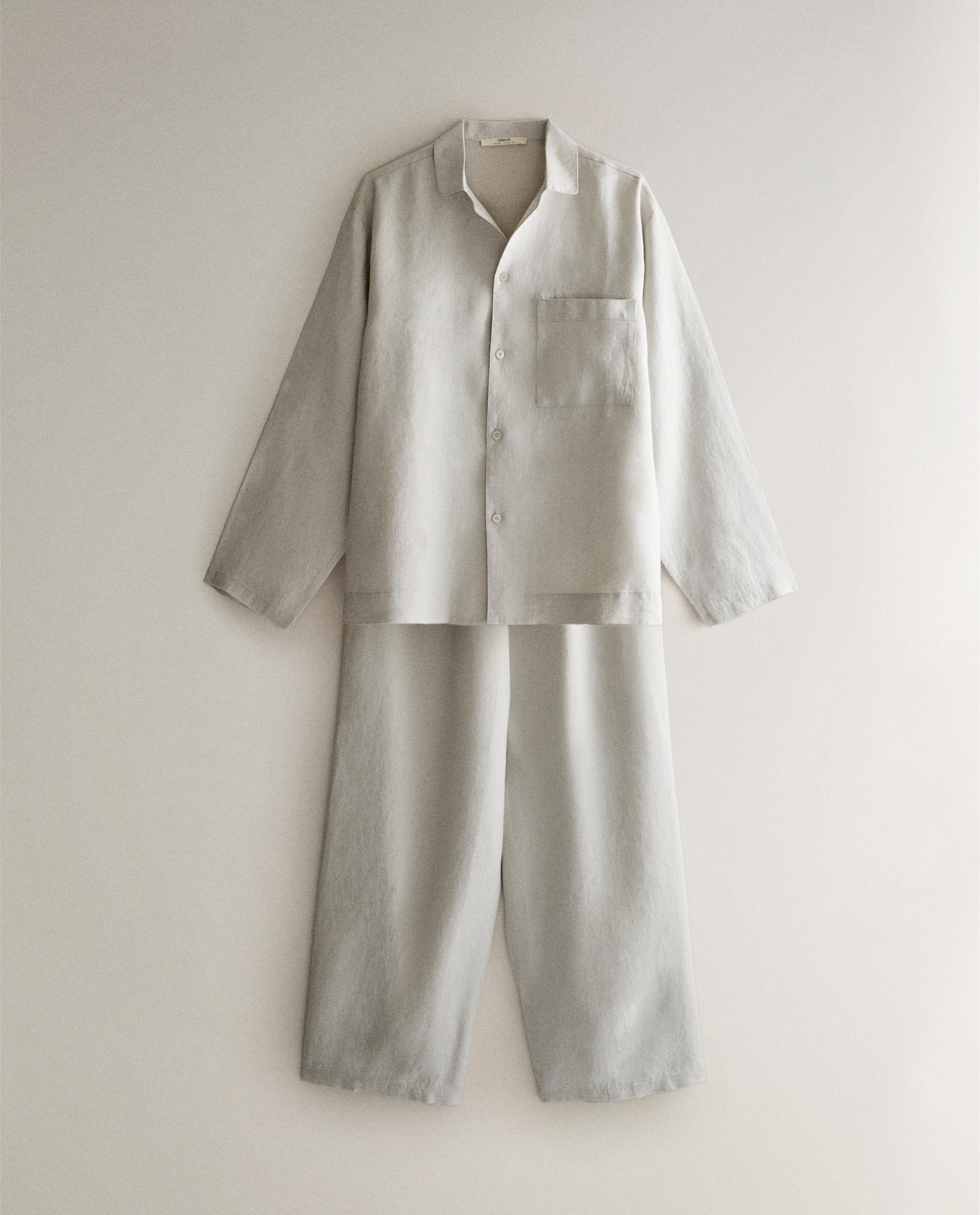 LINEN SHIRT WITH POCKET product thumbnail 4