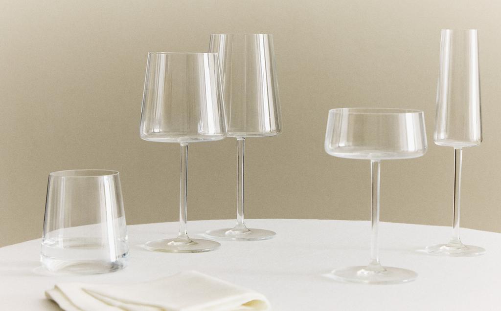 LOUÇA DE VIDRO LISO CRISTAL CÔNICO LOUÇA DE VIDRO LISO CRISTAL CÔNICO