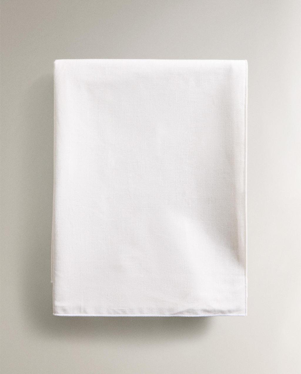 NAPPE COTON ENDUIT OVERLOCK