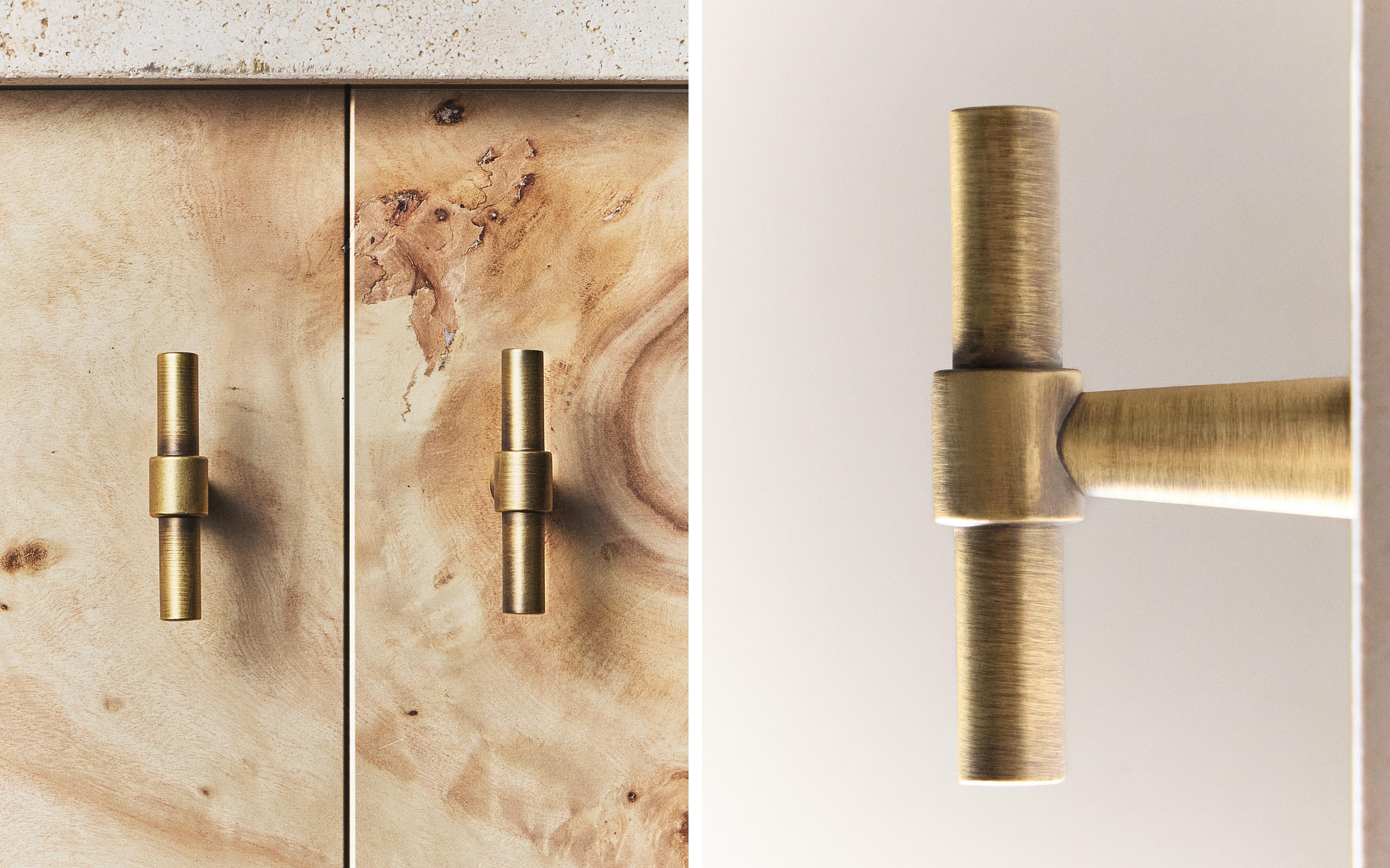 PACK OF GOLDEN METAL HANDLES (PACK OF 2) product thumbnail 3