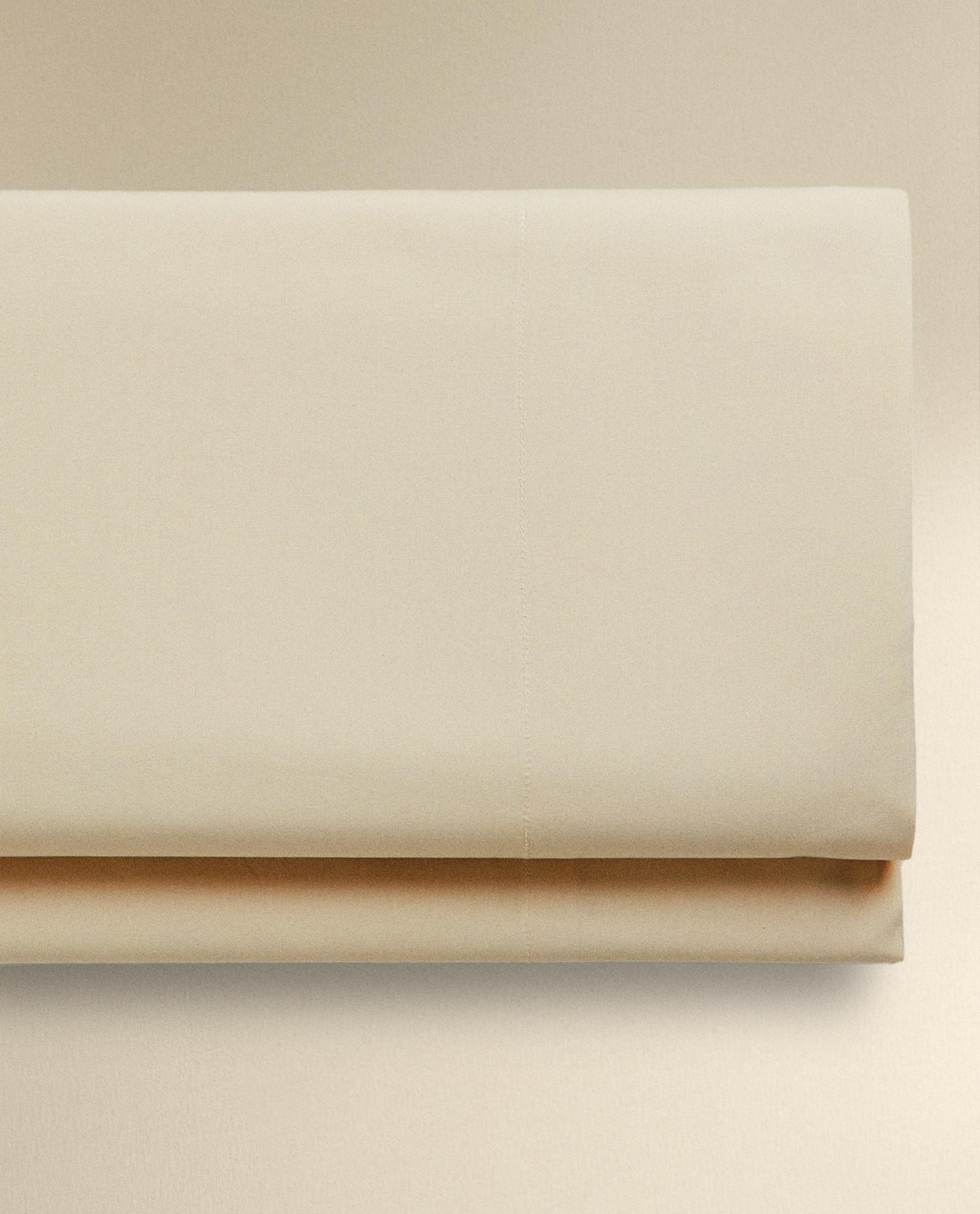 新品 ZARA  ザラホーム フラットシーツ トロピカルリーフプリント 新品 ZARA HOME ザラホーム フラットシーツ トロピカルリーフ