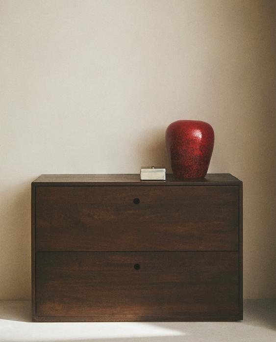 COMODA MADERA CAJONES