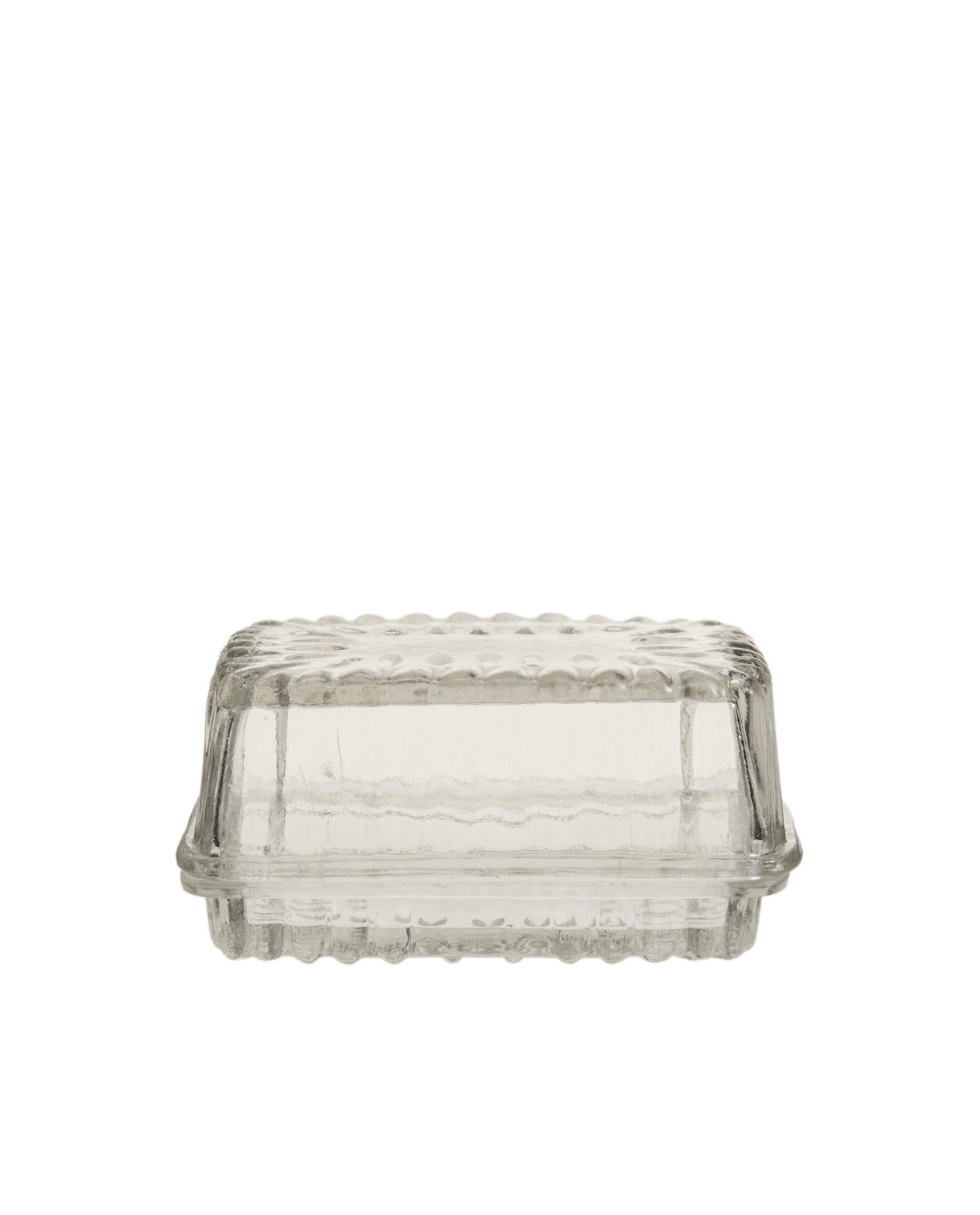 GLASS BUTTER DISH product thumbnail 5