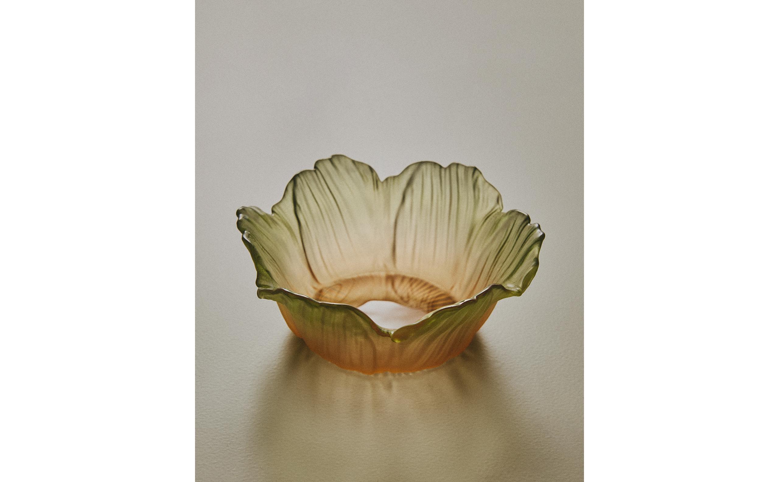 GLASS FLOWER BOWL | Zara Home United States of America