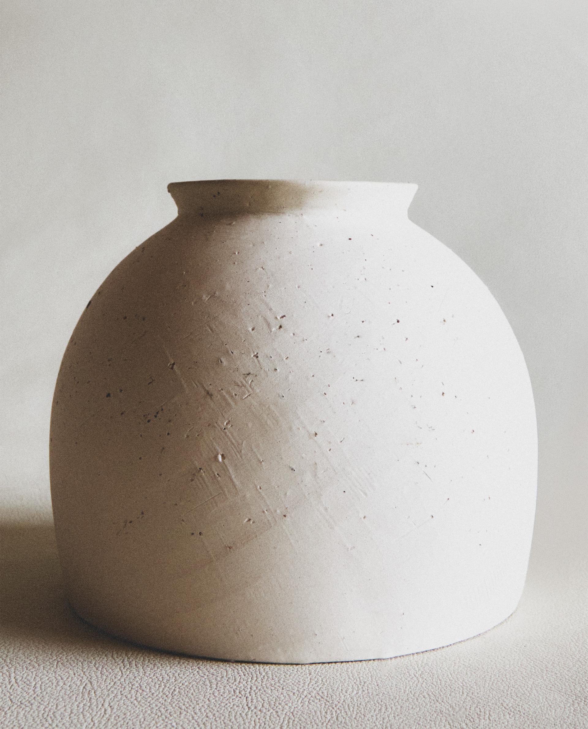 ZARA HOME テクスチャー　セラミック　フラワーベース テクスチャー セラミック ベース | Zara Home 日本/Japan