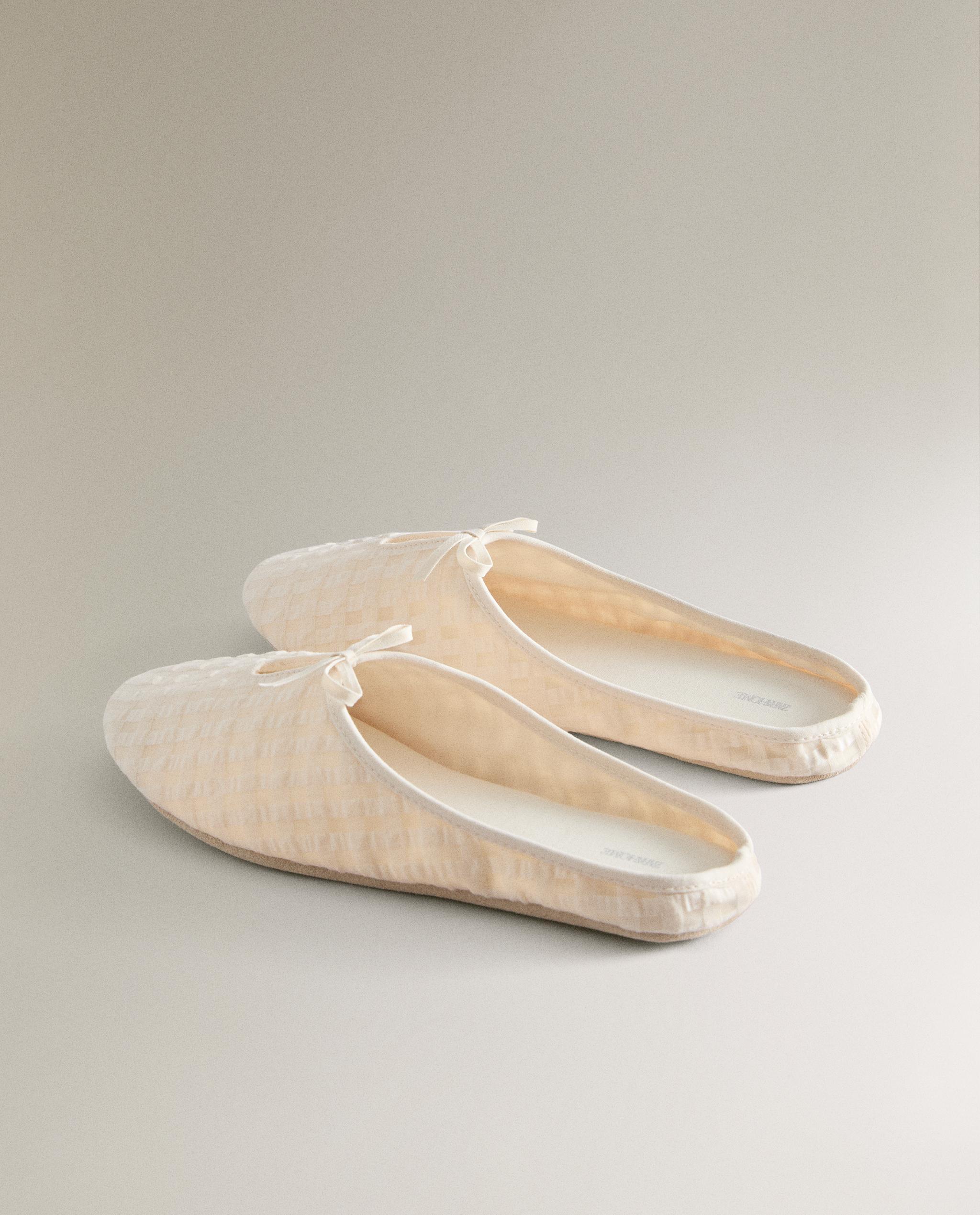 GINGHAM MULE SLIPPERS product thumbnail 6