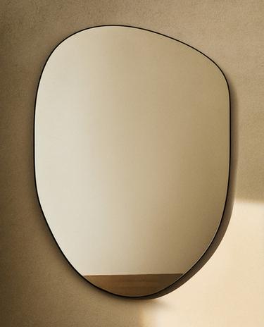 LARGE ASYMMETRIC WALL MIRROR LARGE ASYMMETRIC WALL MIRROR