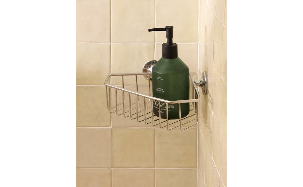 KOVINSKA KOŠARICA ZA TUŠ KABINO