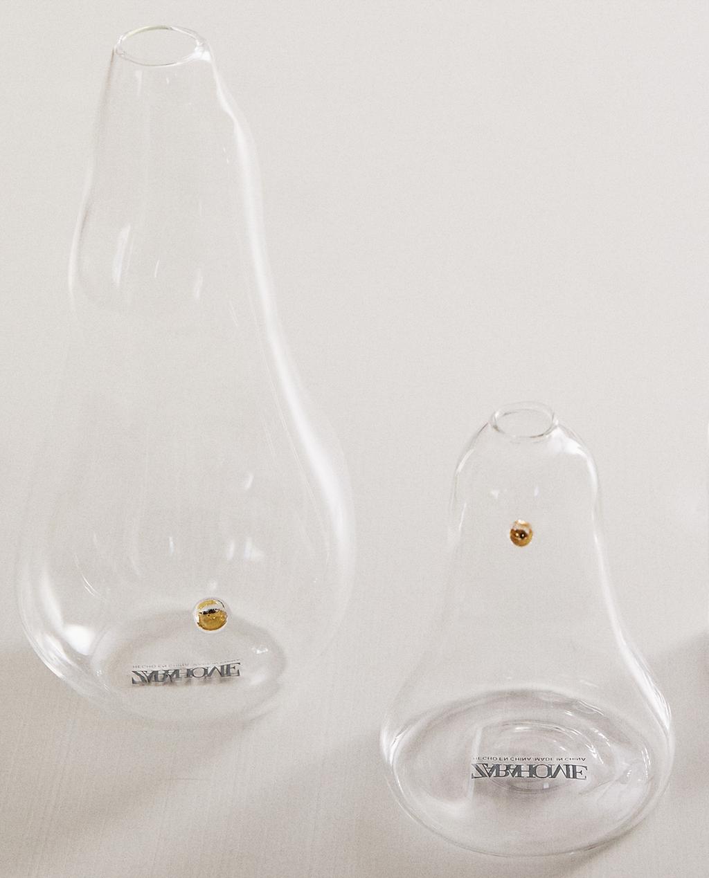 SMALL GLASS VASE