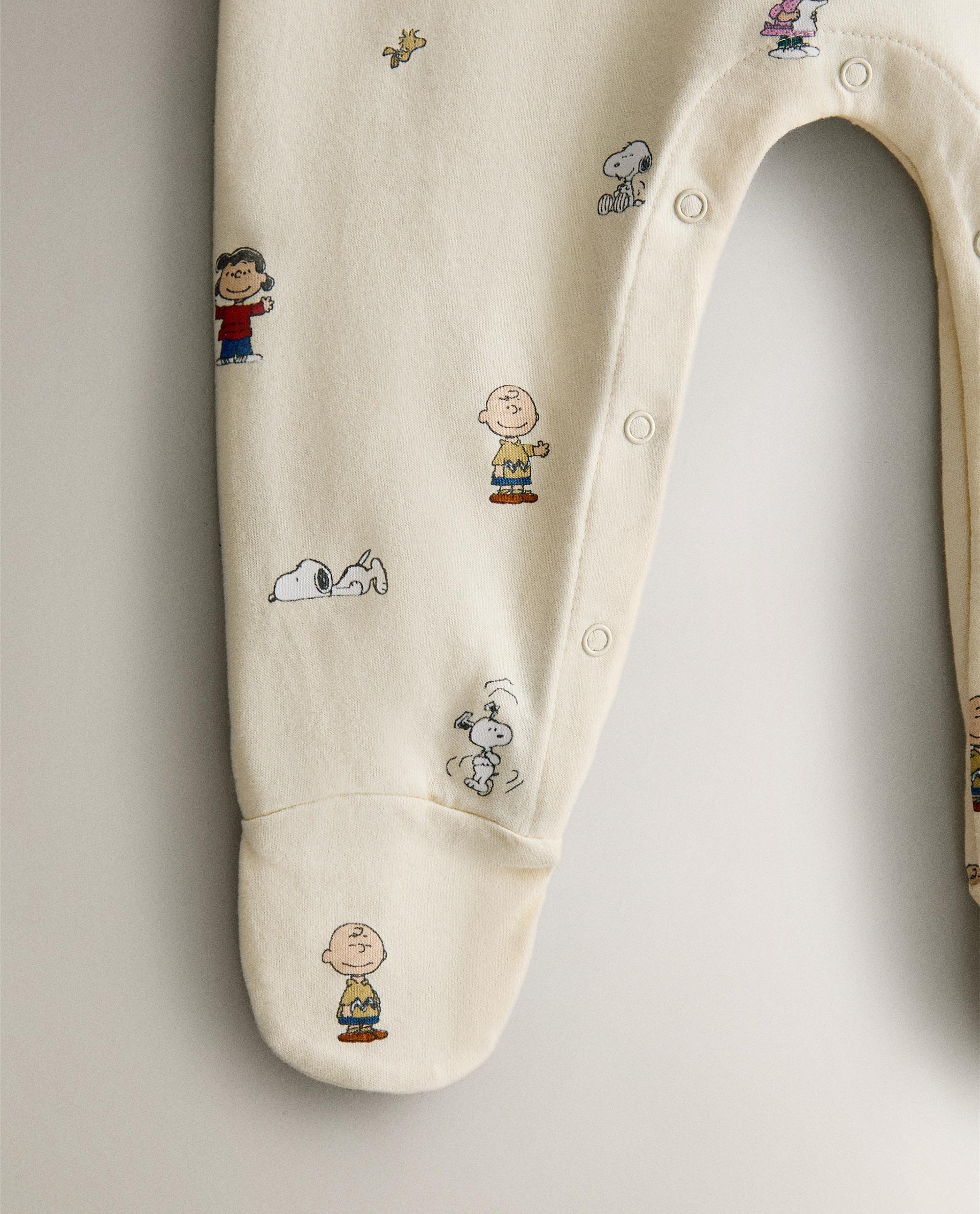 PEANUTS™ CHILDREN'S FOOTED ROMPER | Zara Home United States