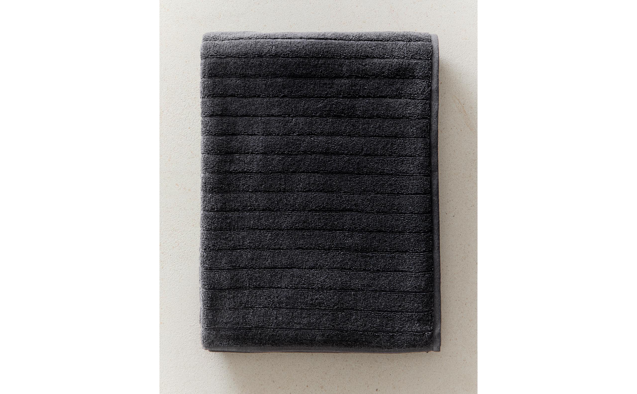TEXTURED STRIPED BATH TOWEL product thumbnail 8